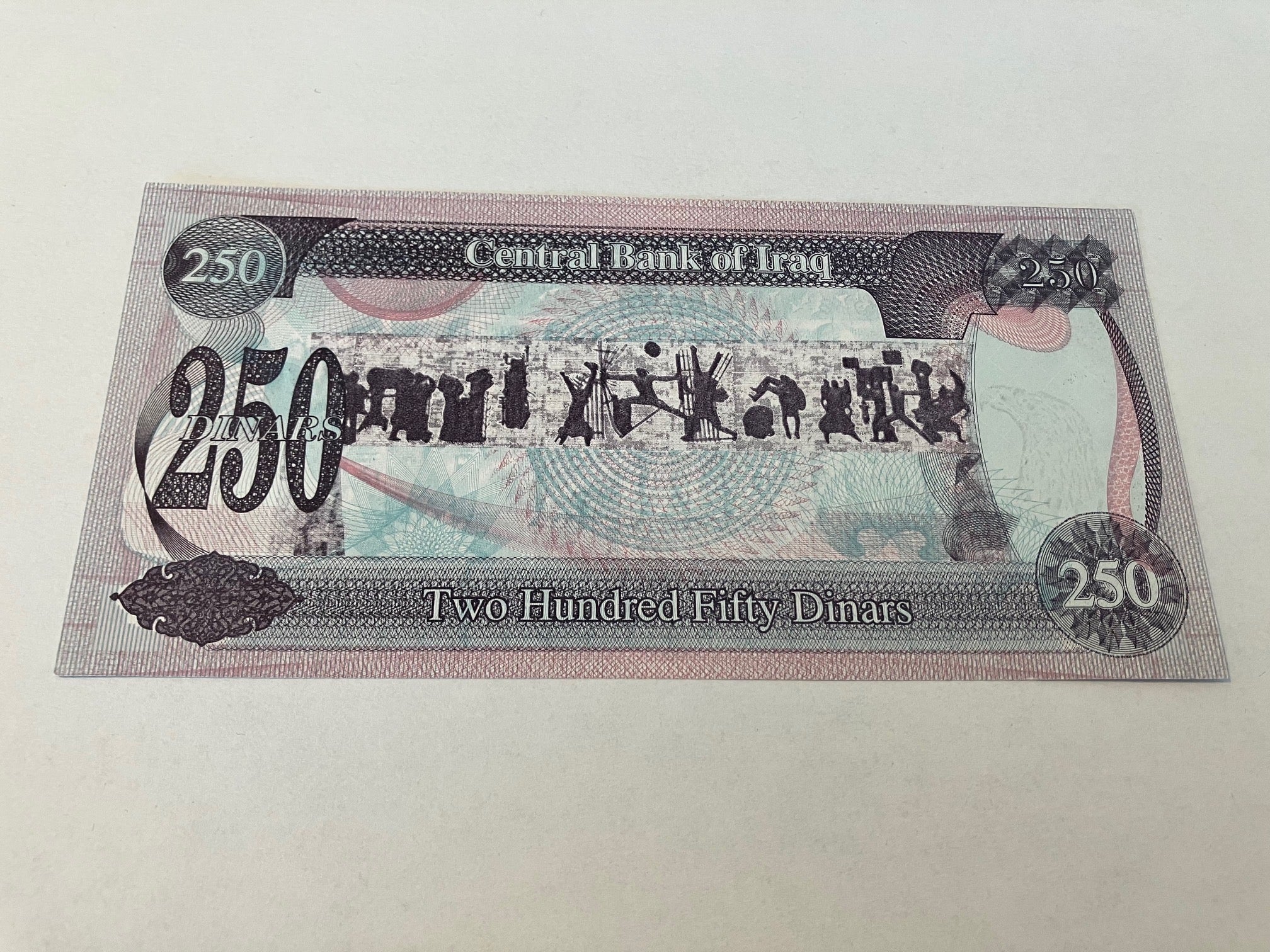 250 Dinars Iraq