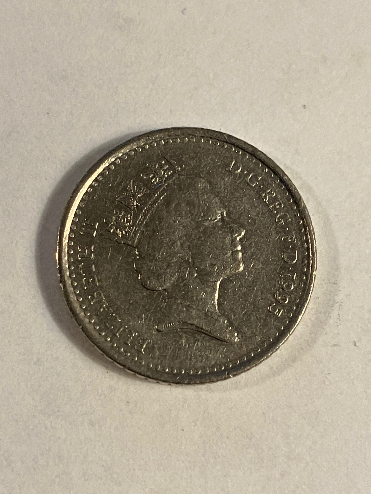 5 Pence England 1995