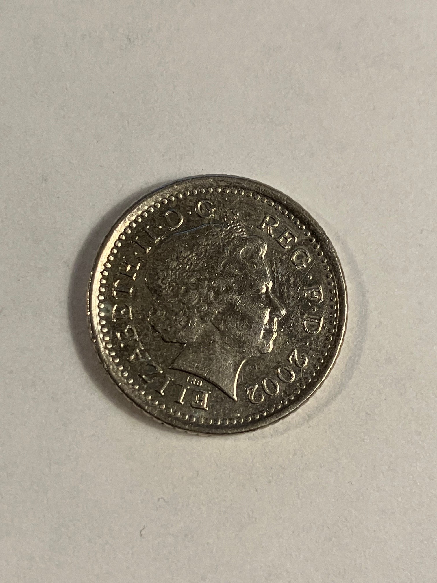 5 Pence England 2002