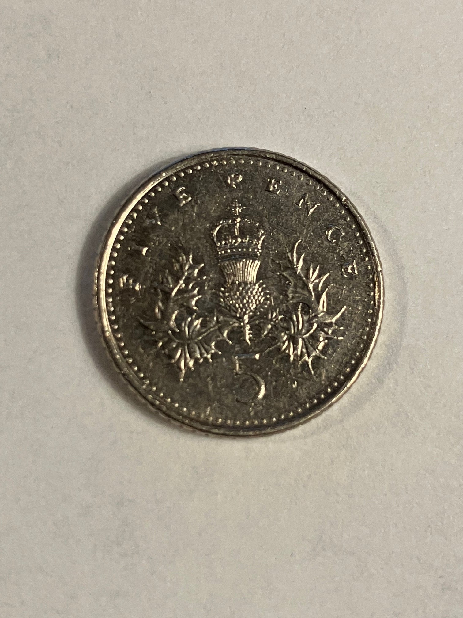 5 Pence England 2003