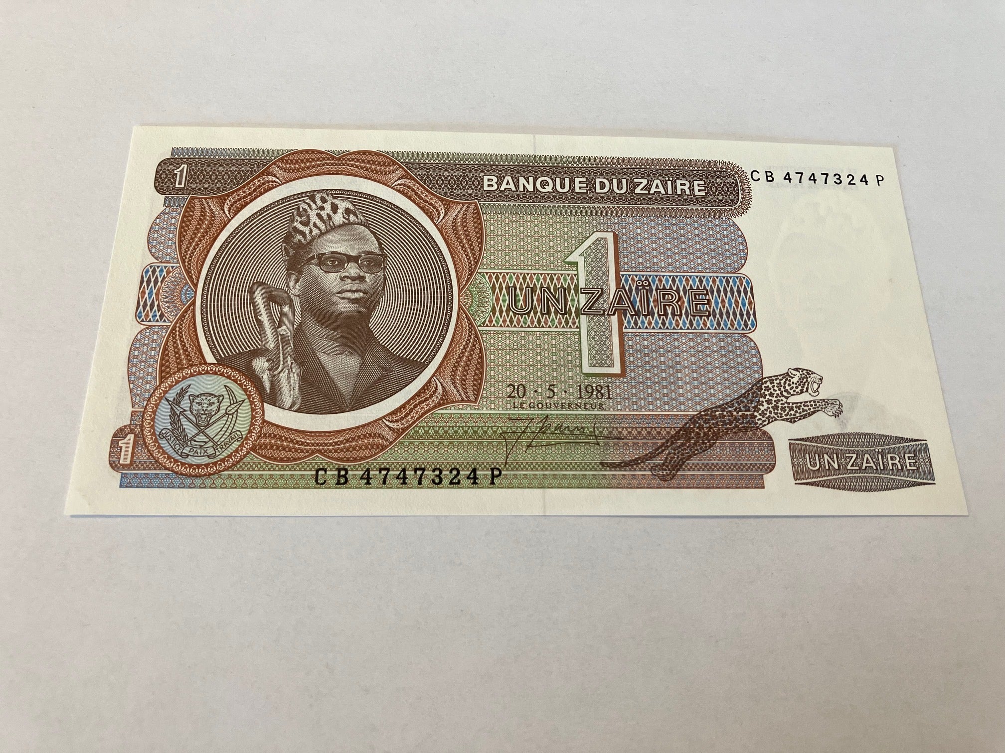 1 Zaire 1981