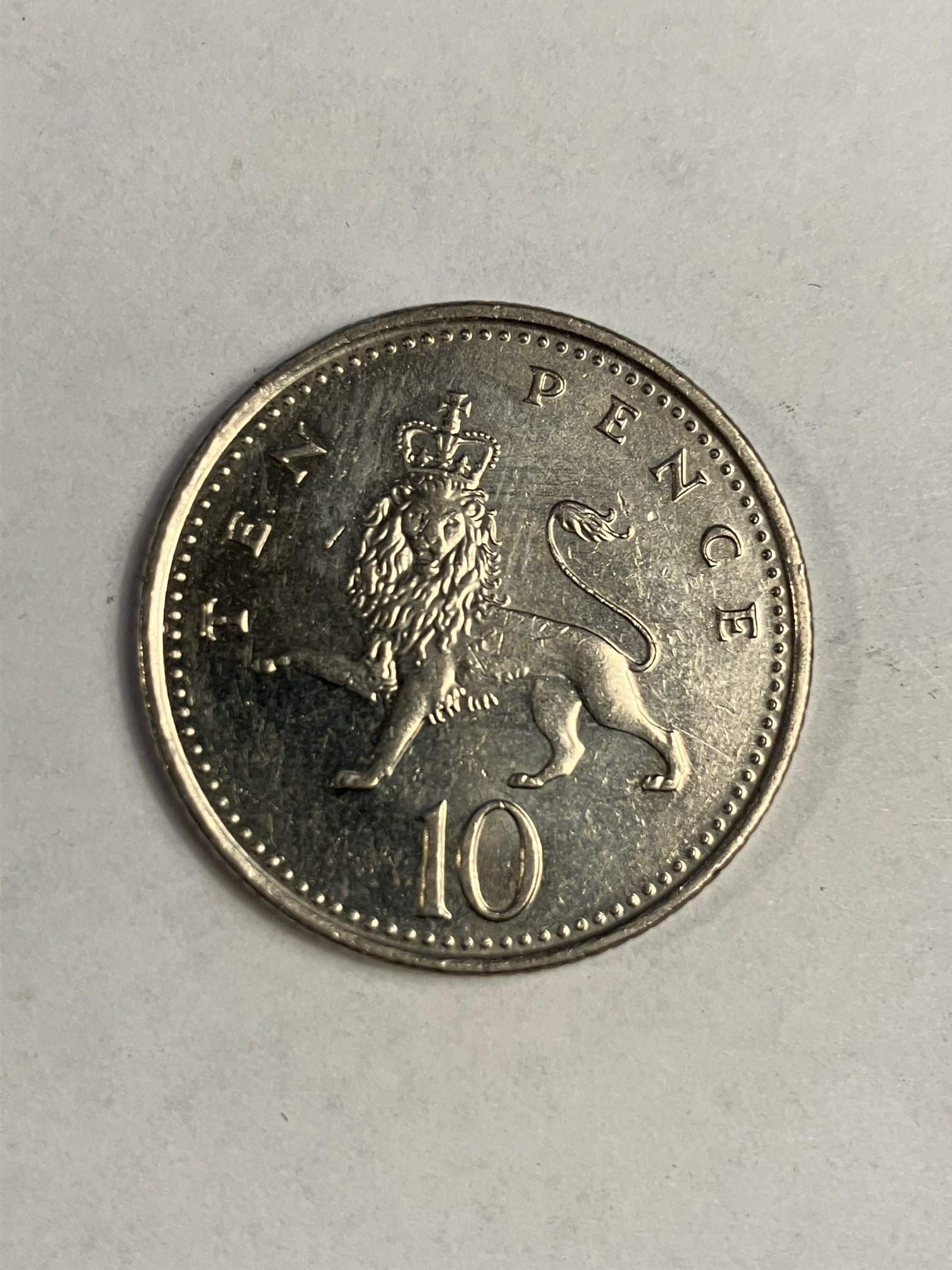 10 Pence England 2002