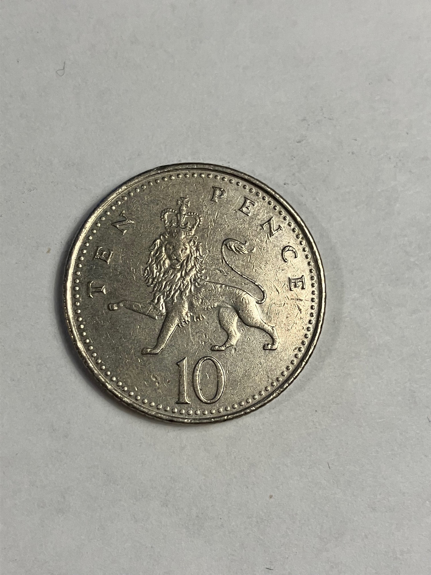 10 Pence England 2003