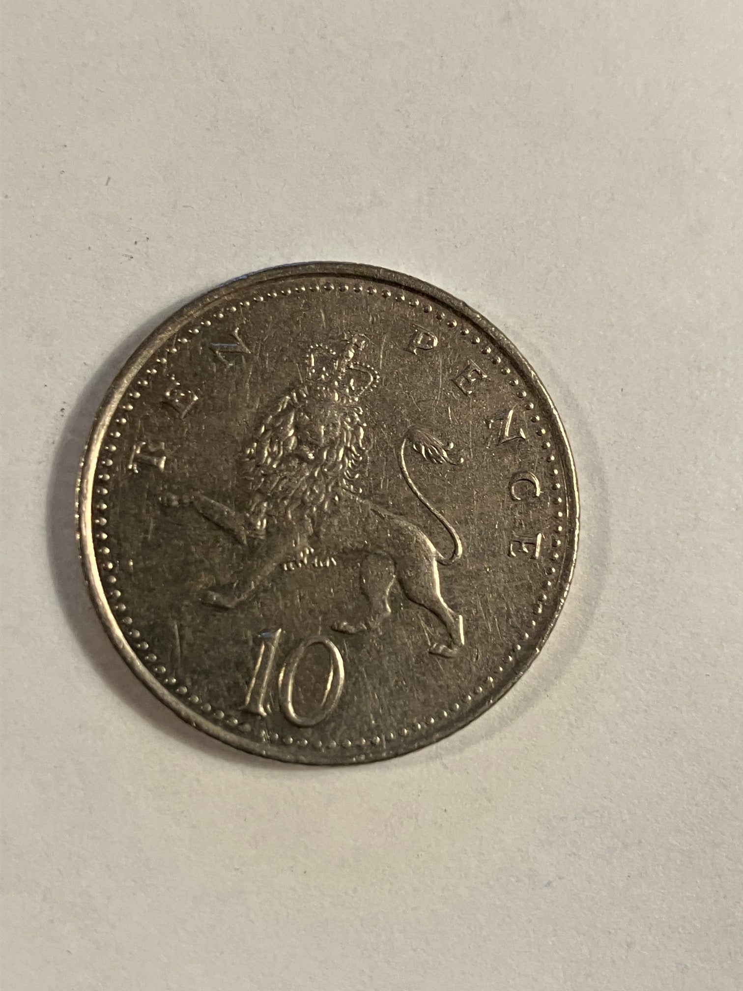 10 Pence England 2005