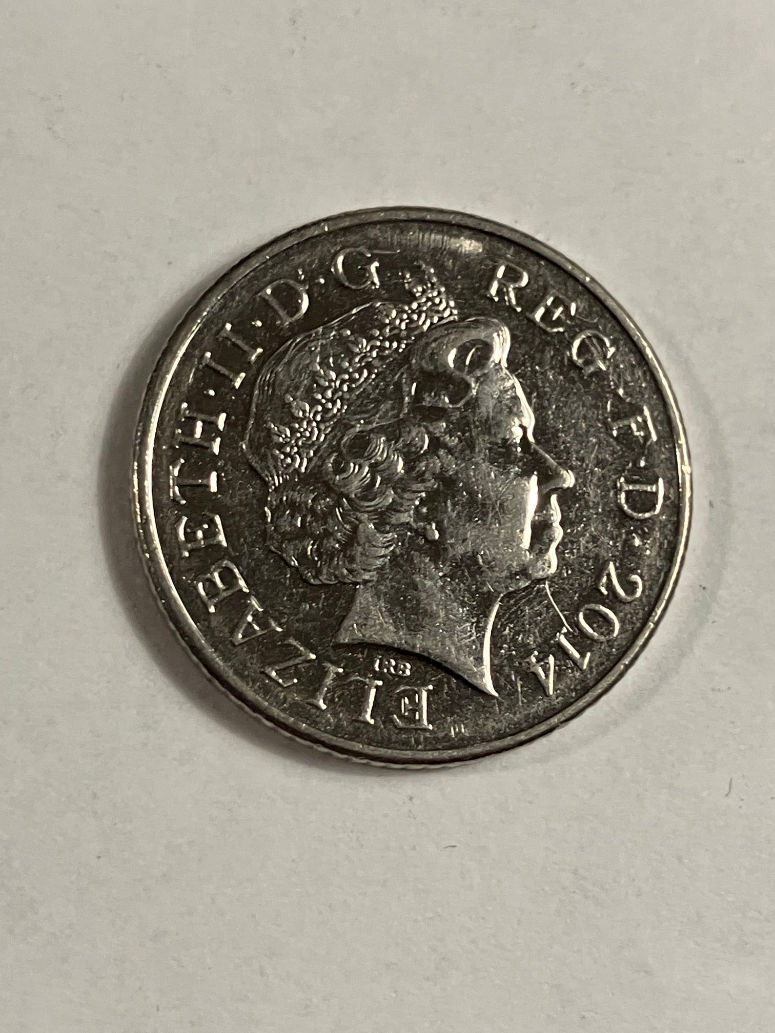 10 Pence England 2014