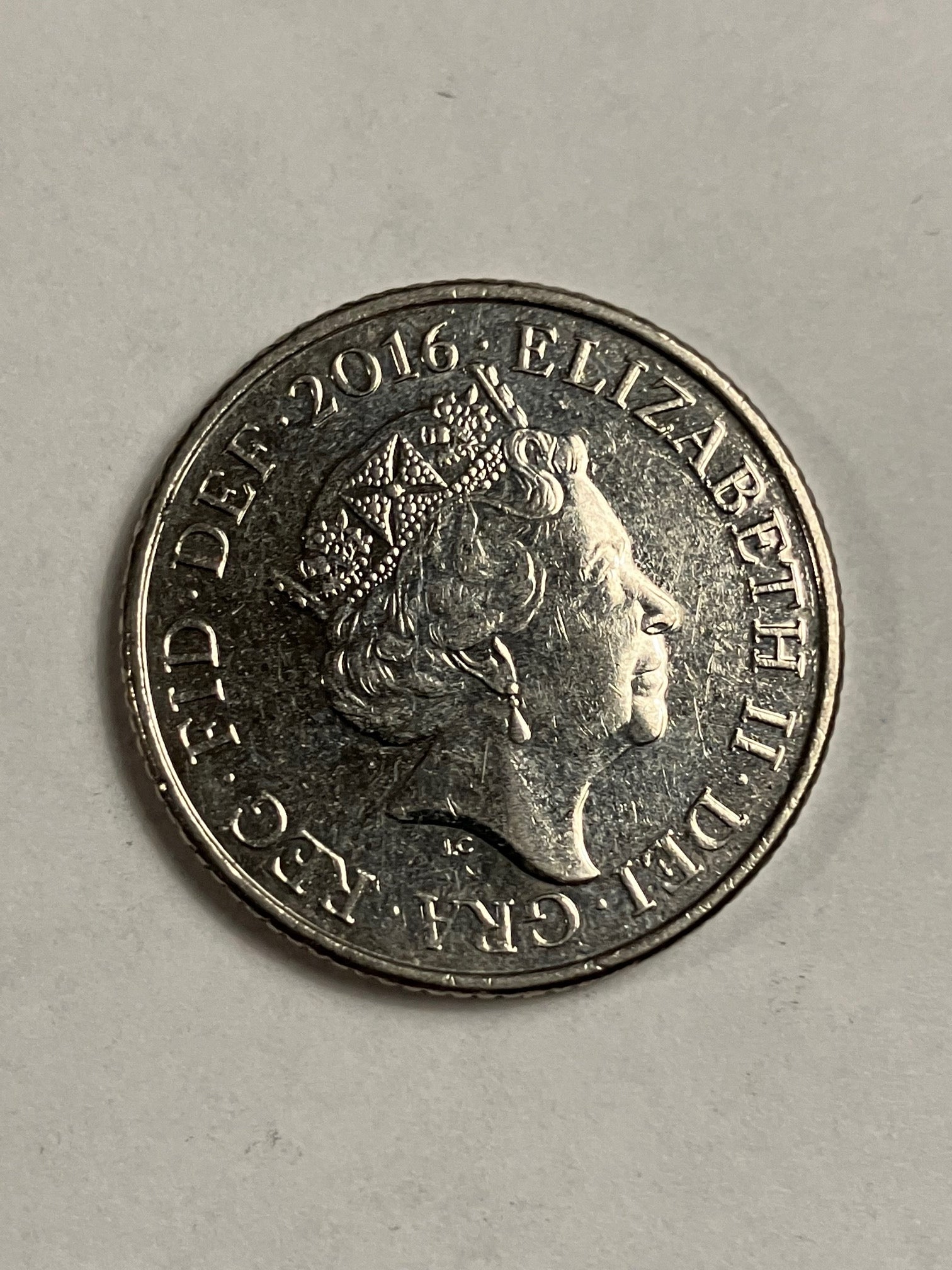 10 Pence England 2016