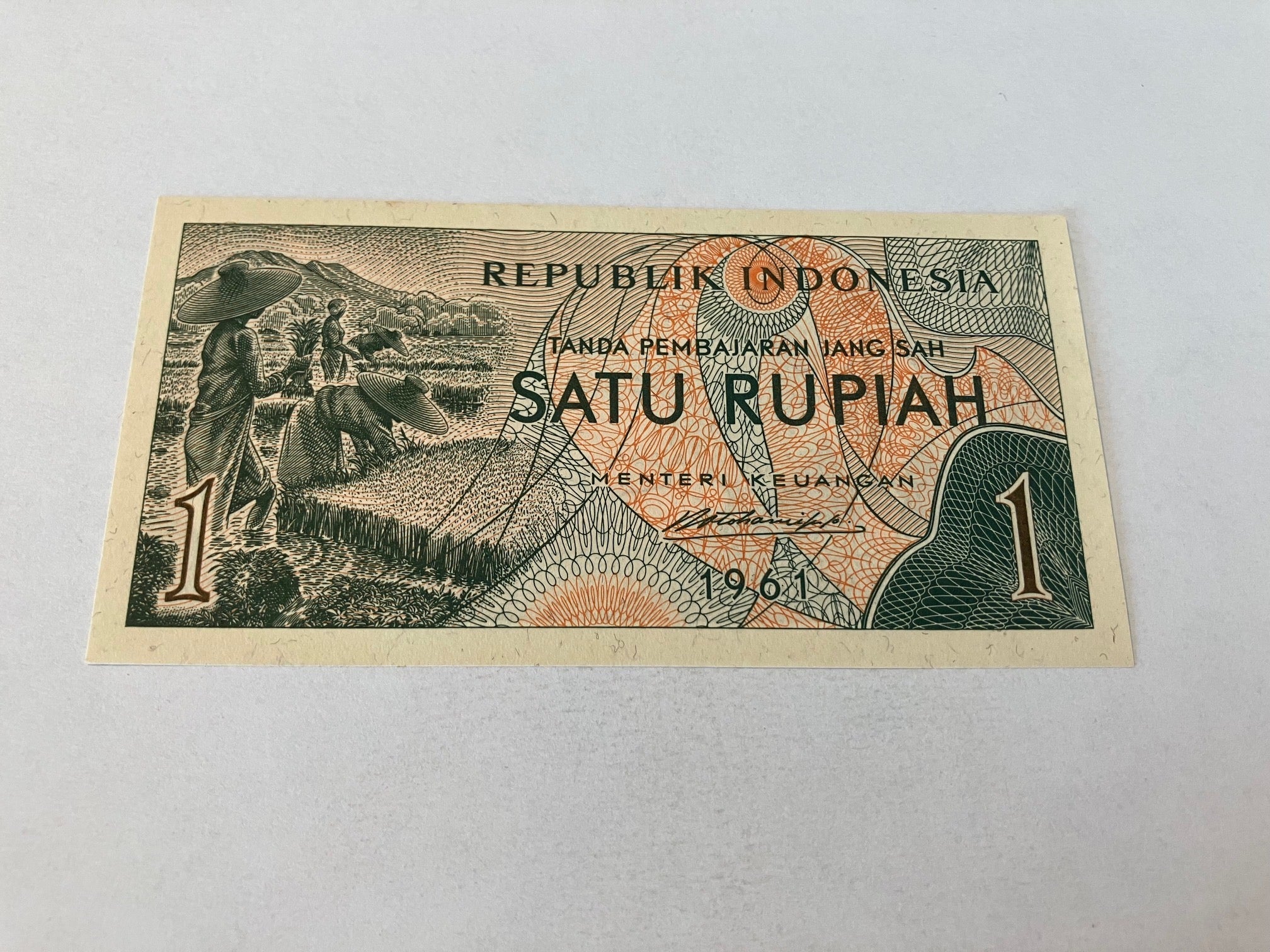 1 Rupiah Indonesia 1961