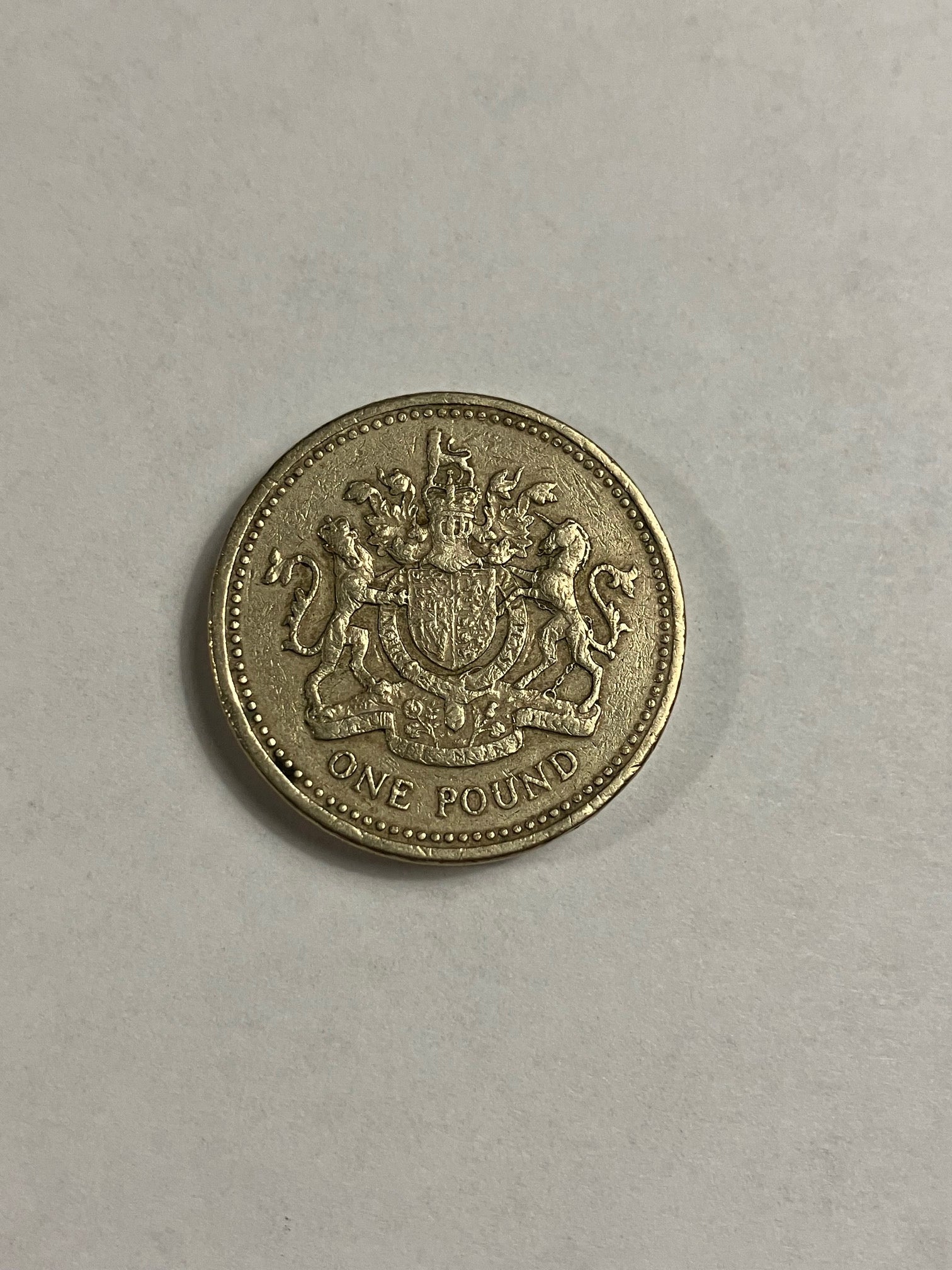 1 Pound England 1983