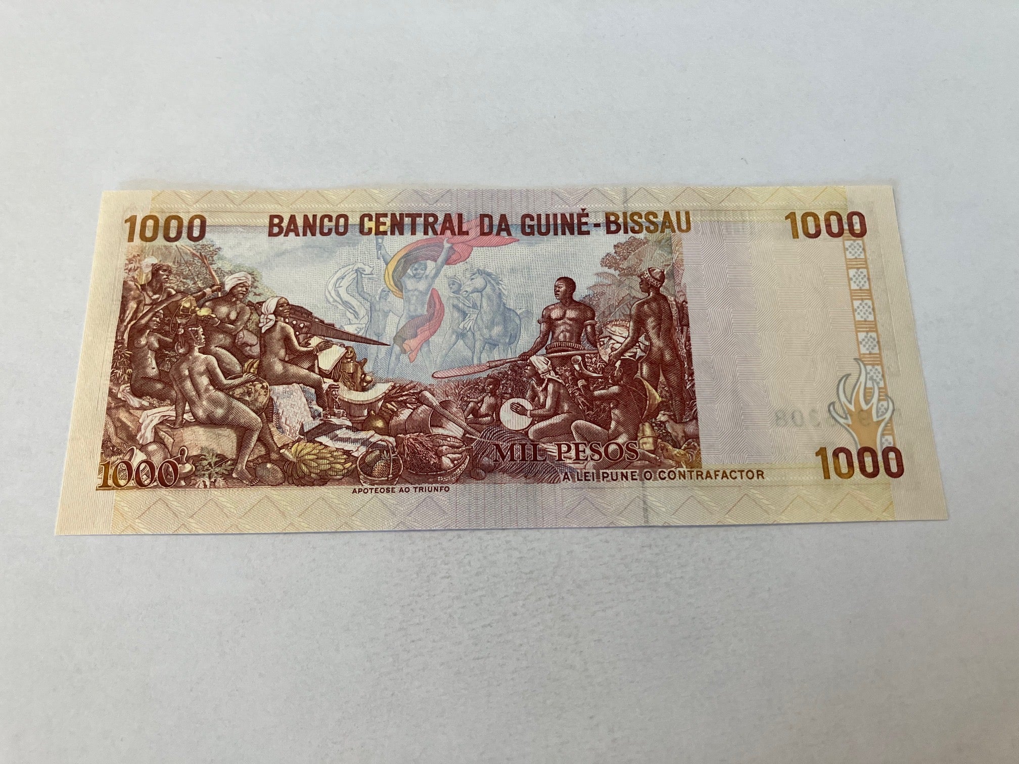 1000 Pesos Guinea-Bissau 1990