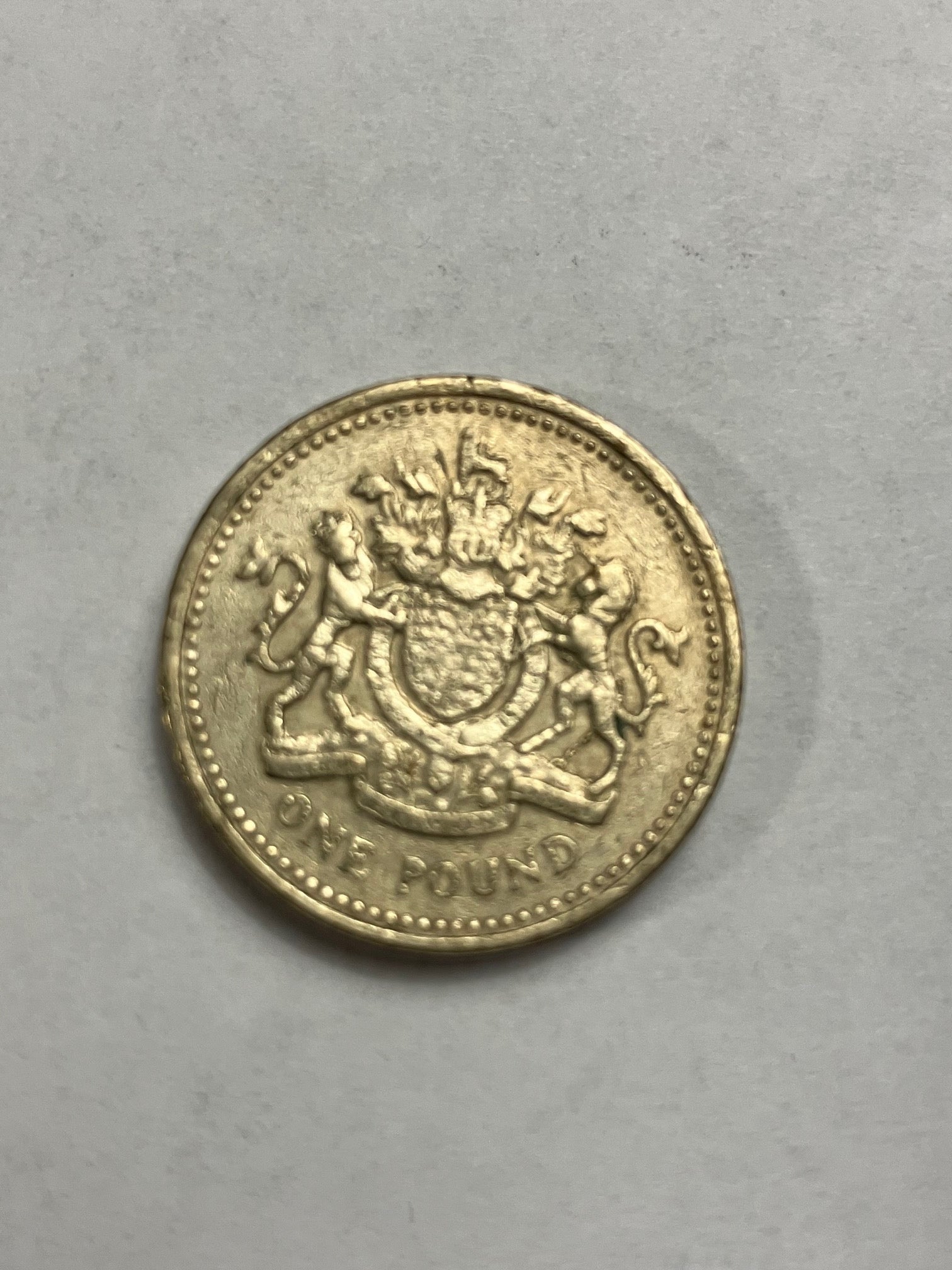 1 Pound England 2003