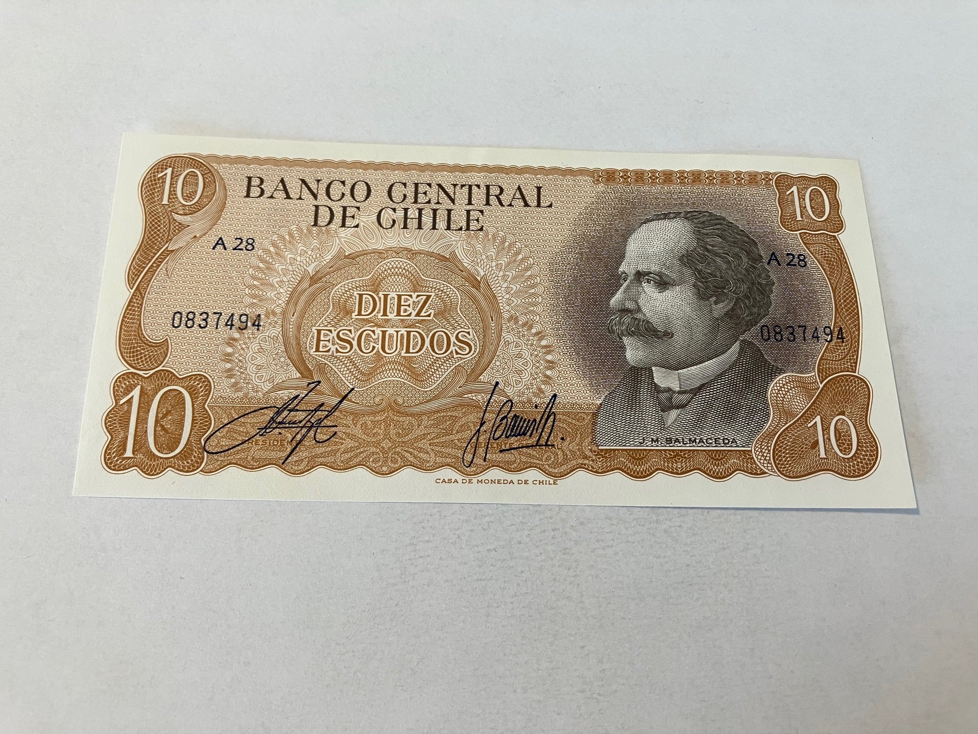 10 Escudos Chile