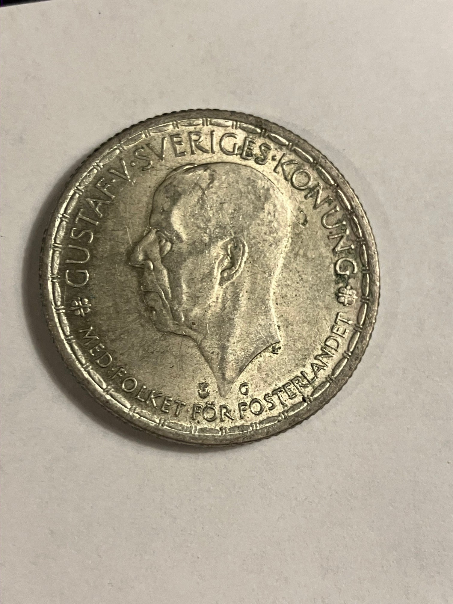 2 Kronor Sweden 1943