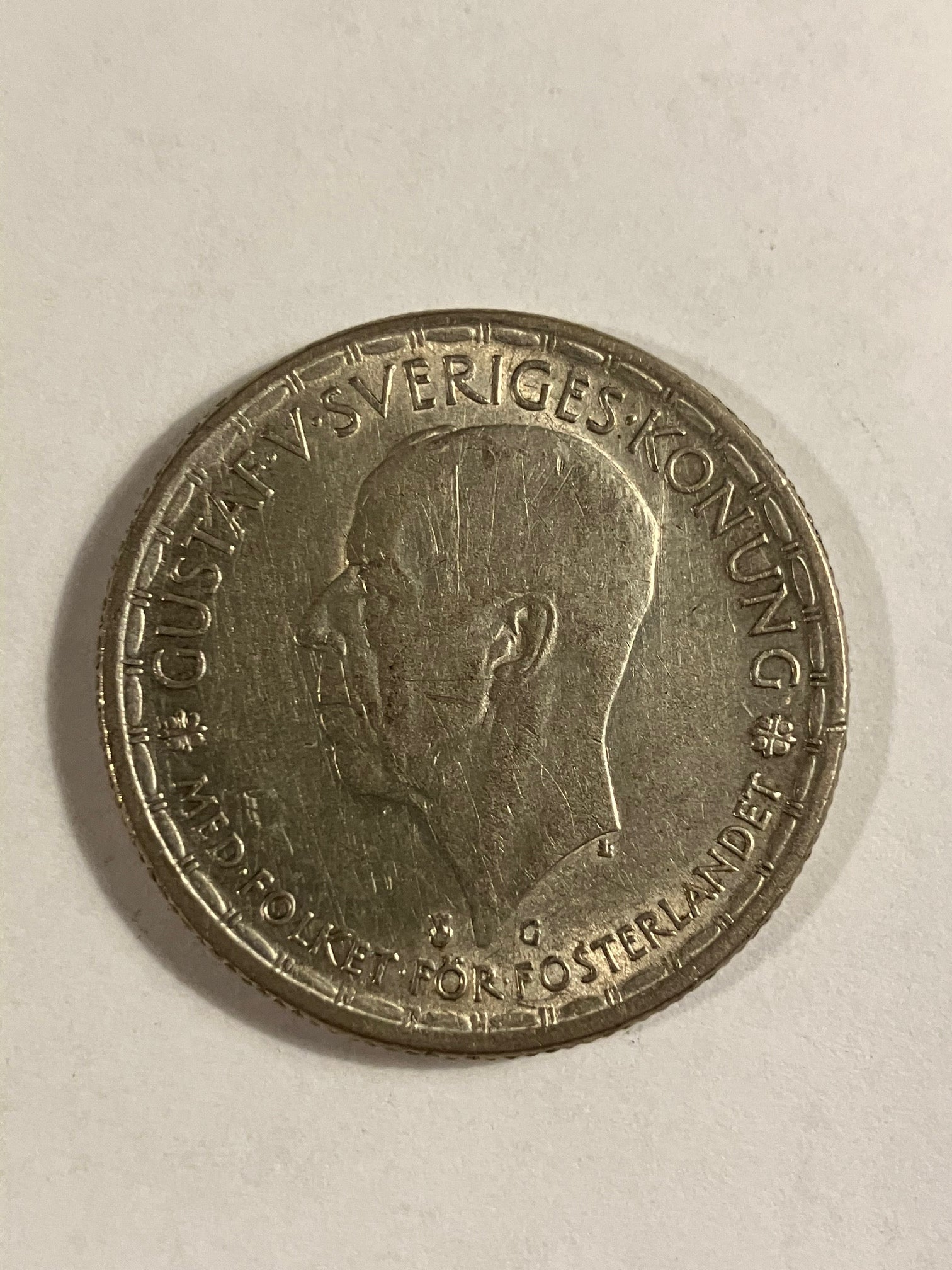 2 Kronor Sweden 1945