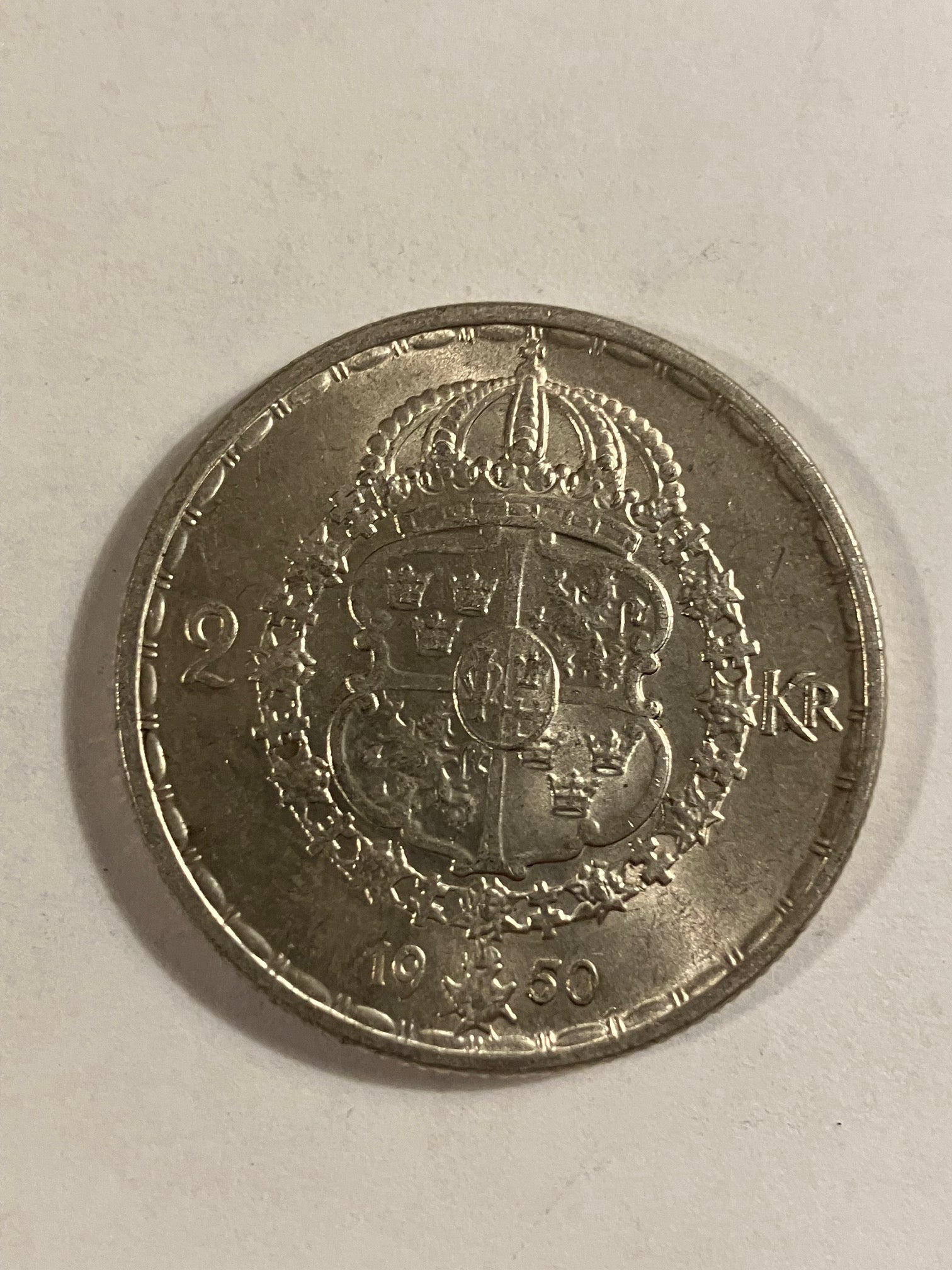 2 Kronor Sweden 1950