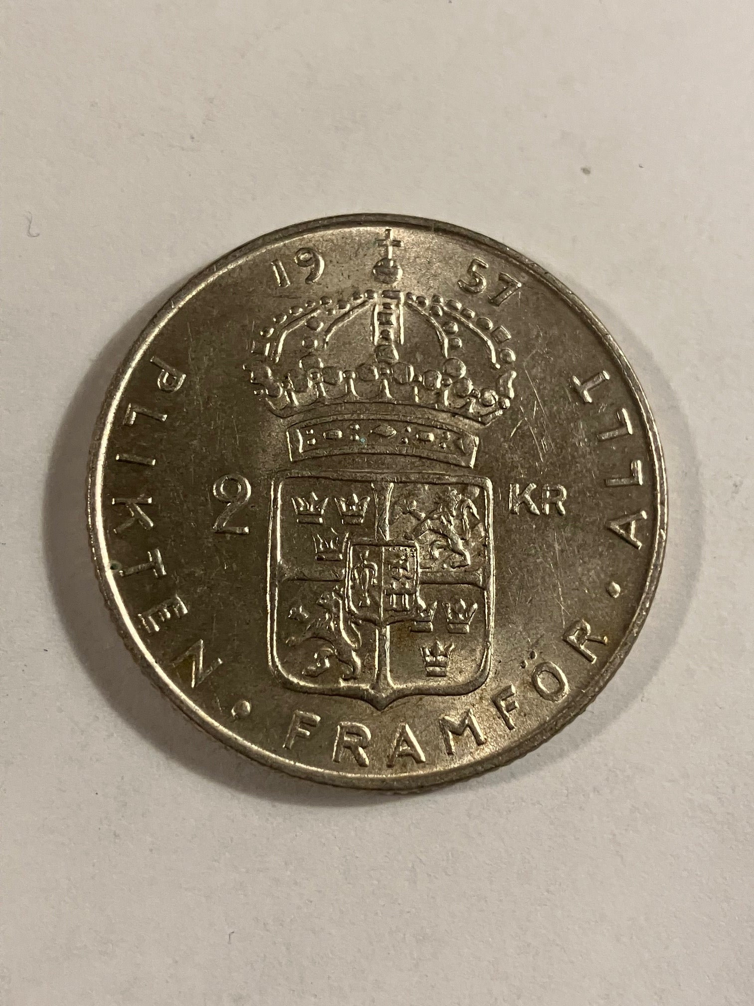 2 Kronor Sweden 1957