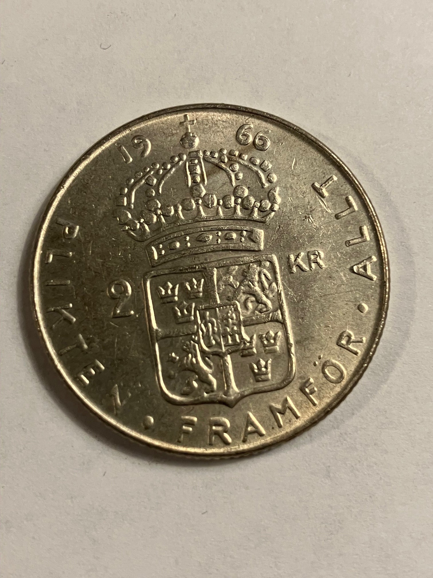 2 Kronor Sweden 1966