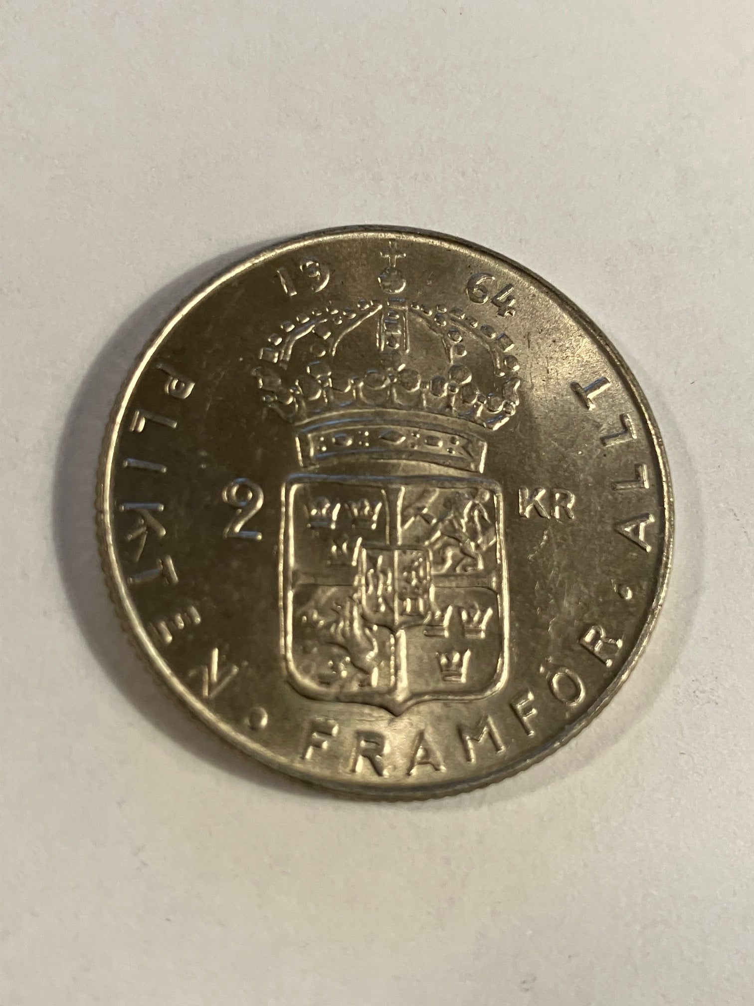 2 Kronor Sweden 1964