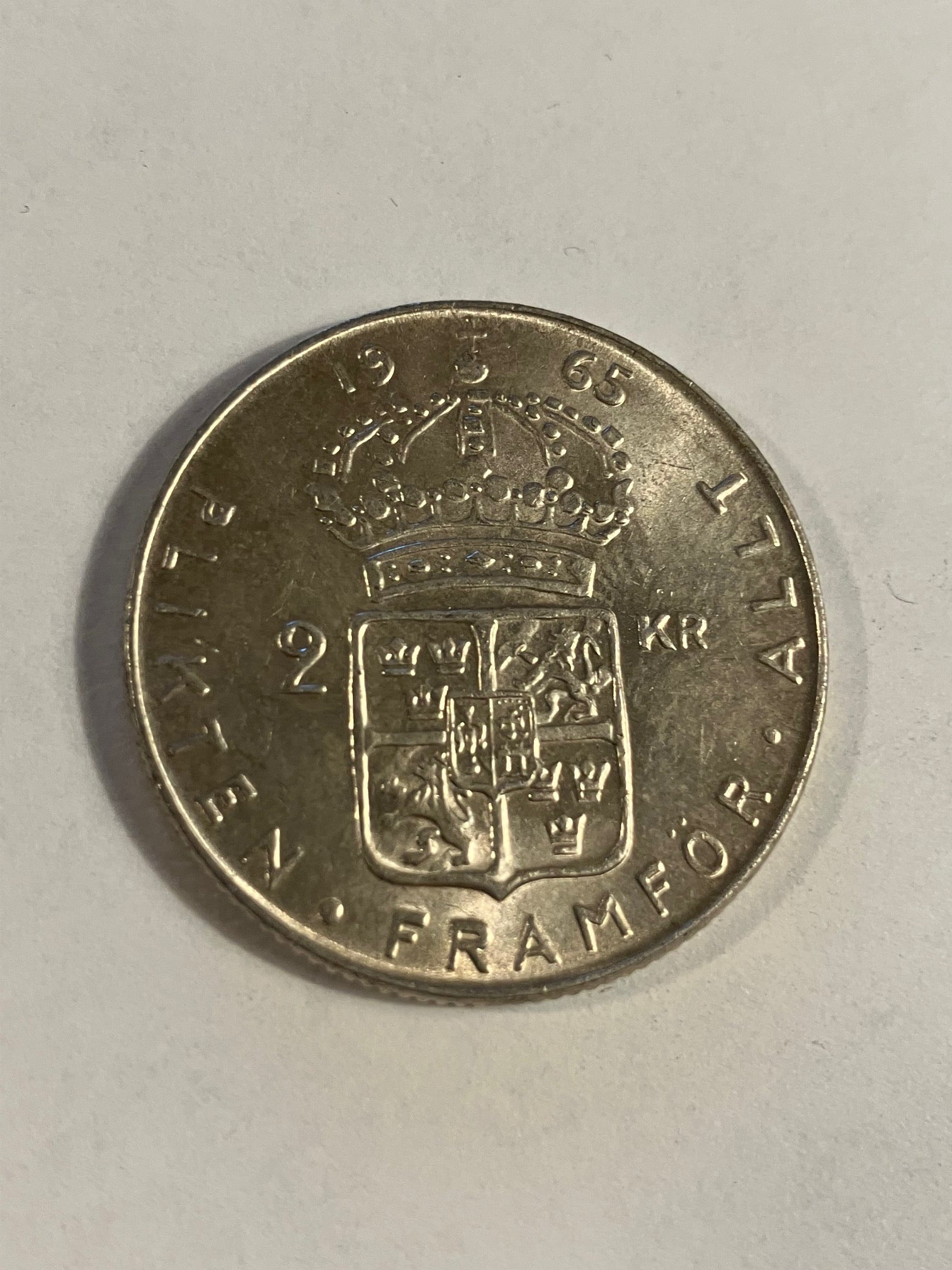 2 Kronor Sweden 1965