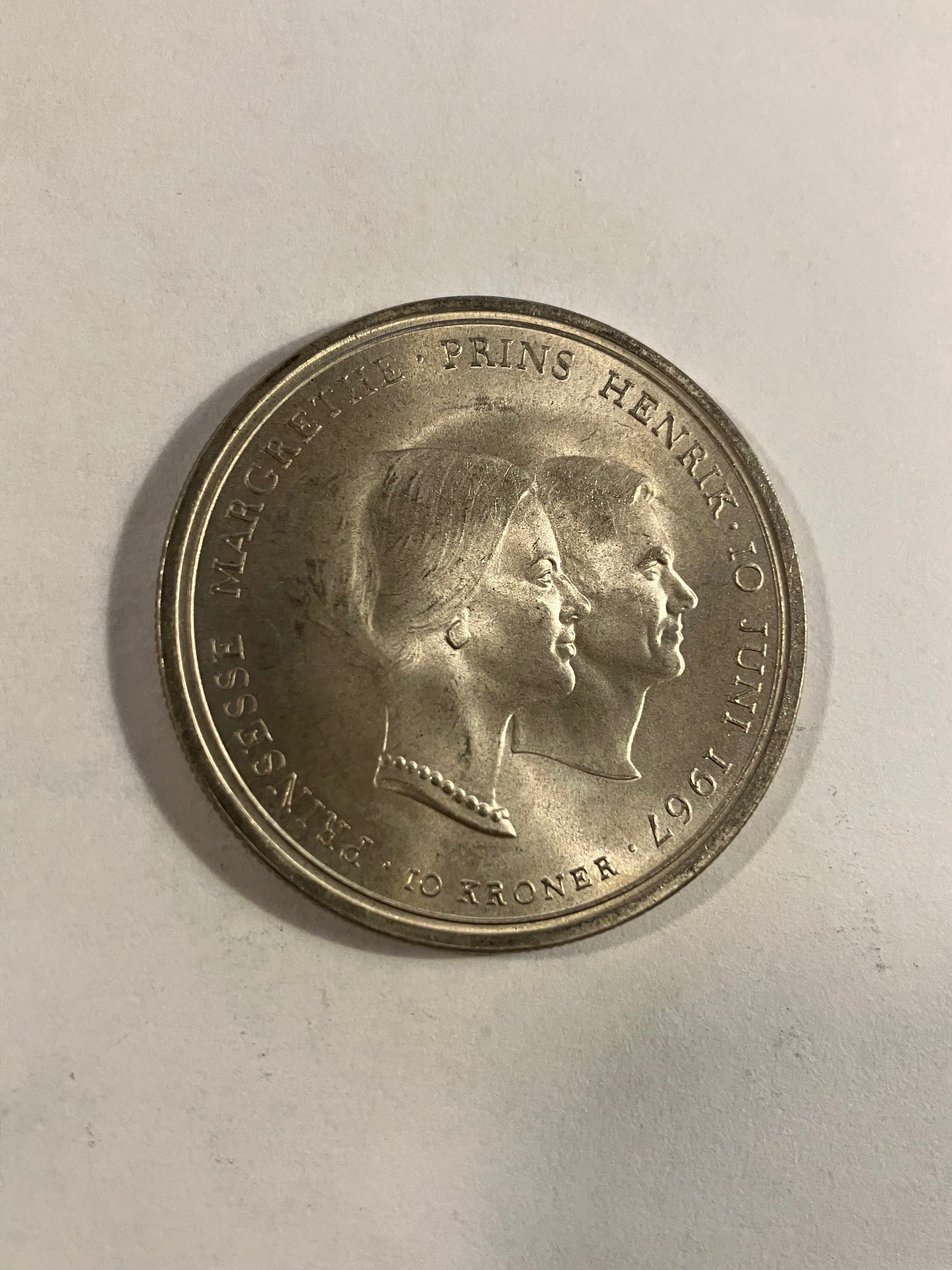 10 Kroner 1967 Danmark