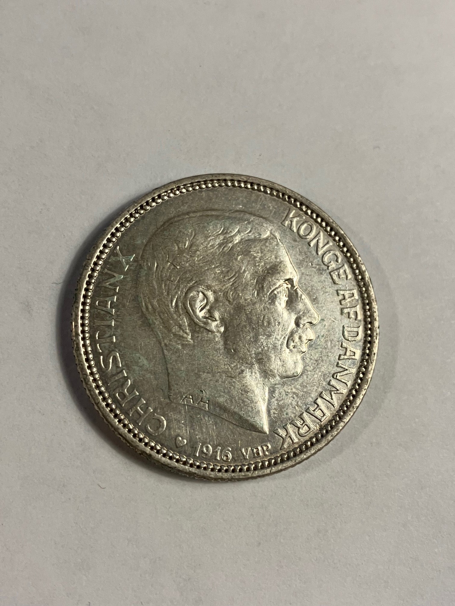 2 Kroner 1916 Danmark