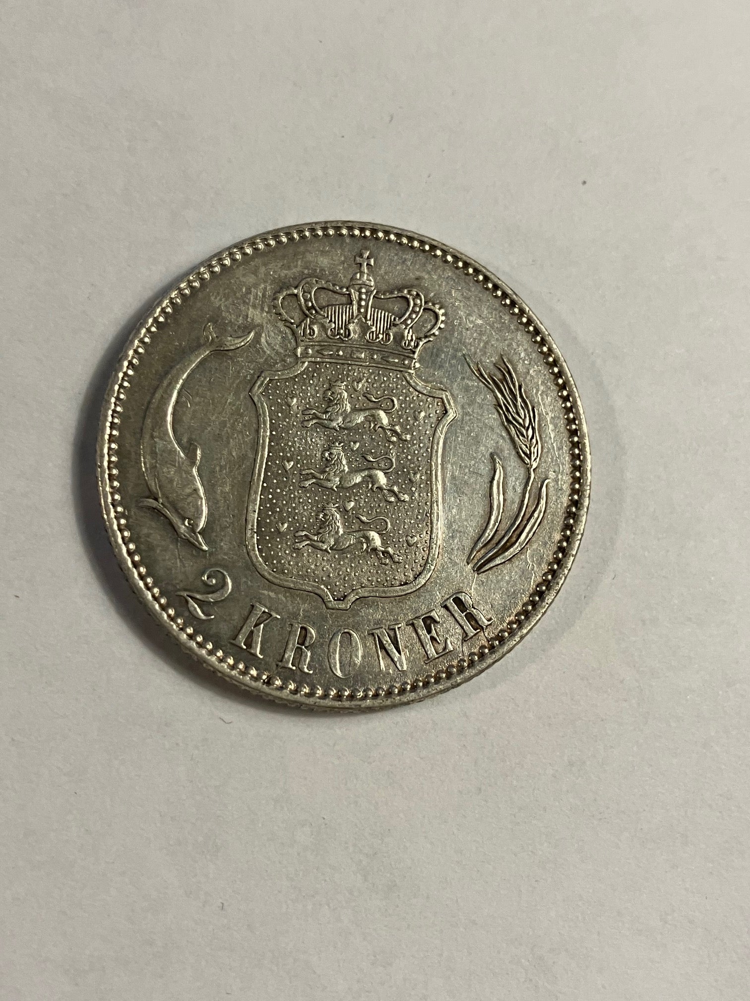 2 Kroner 1916 Danmark