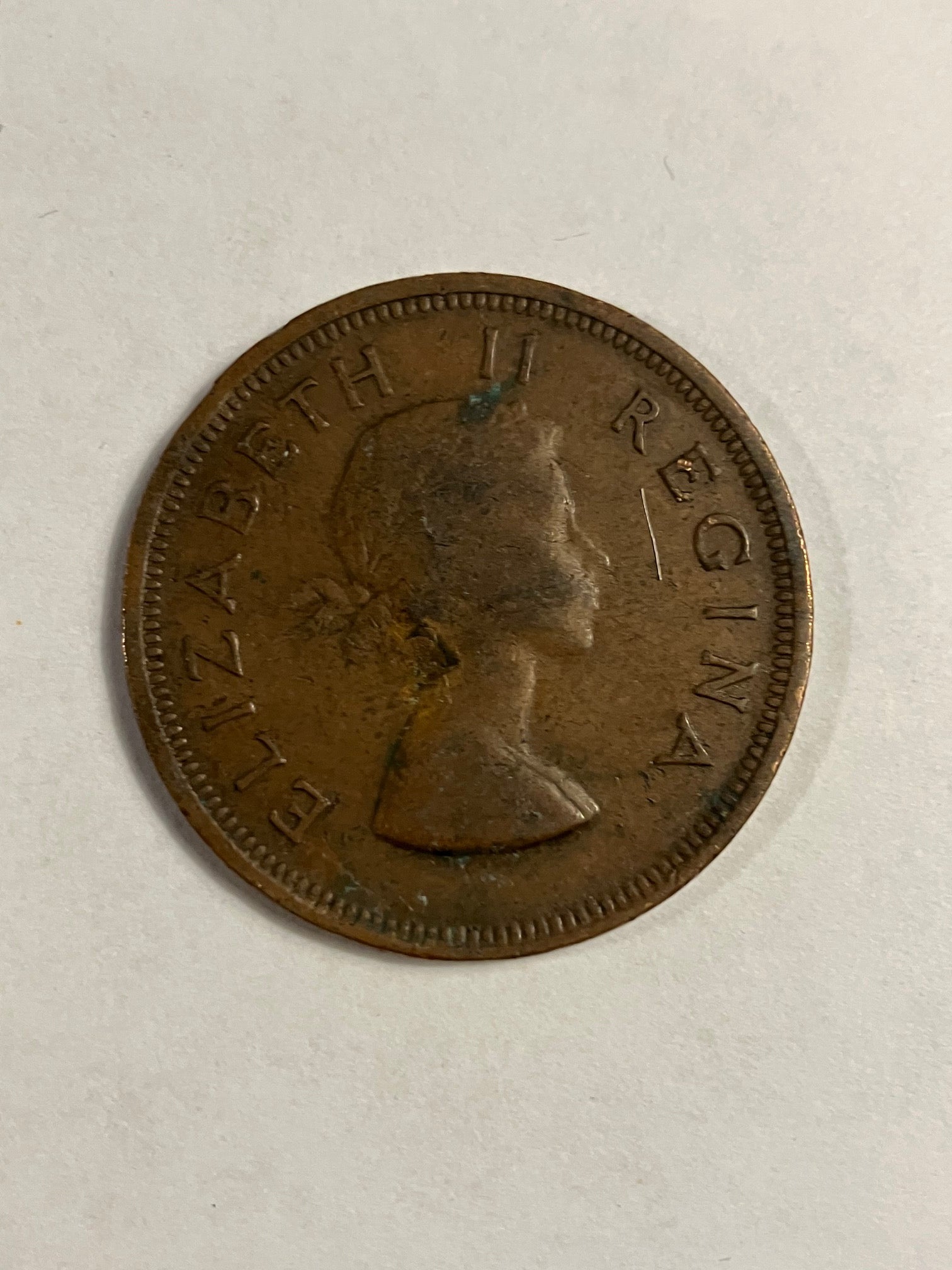 1 Penny South Africa 1955