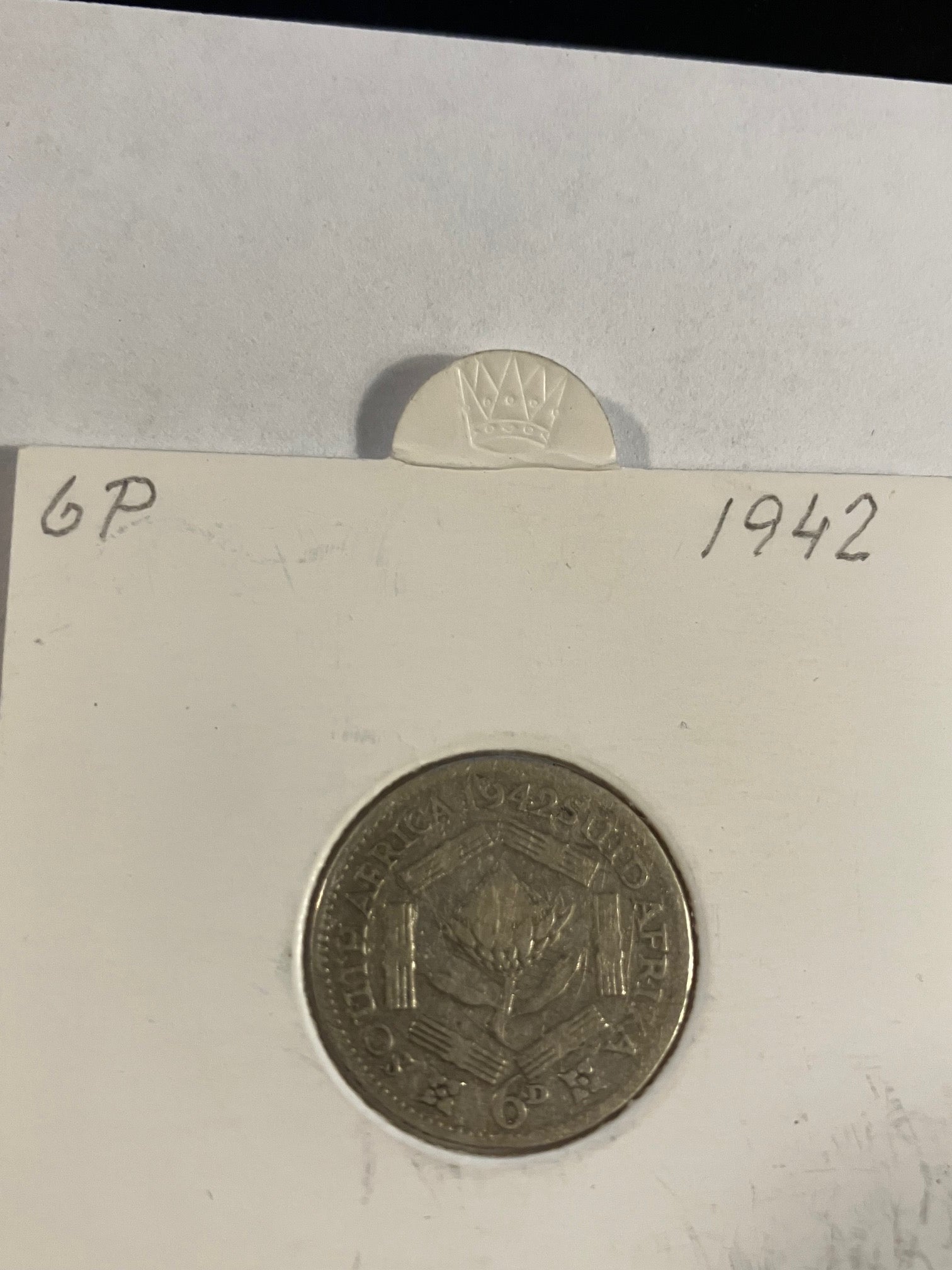 6 Penny South Africa 1942