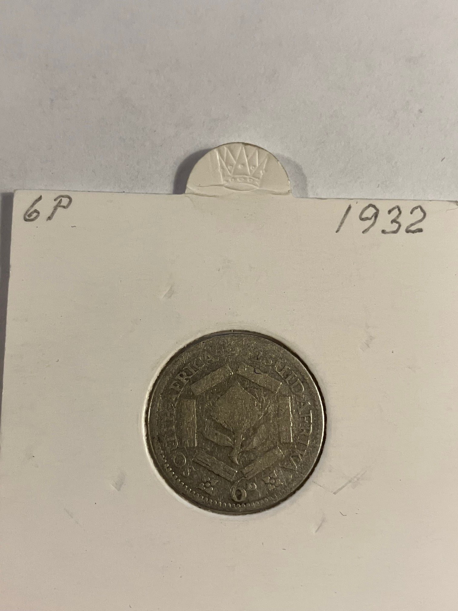 6 Penny South Africa 1932