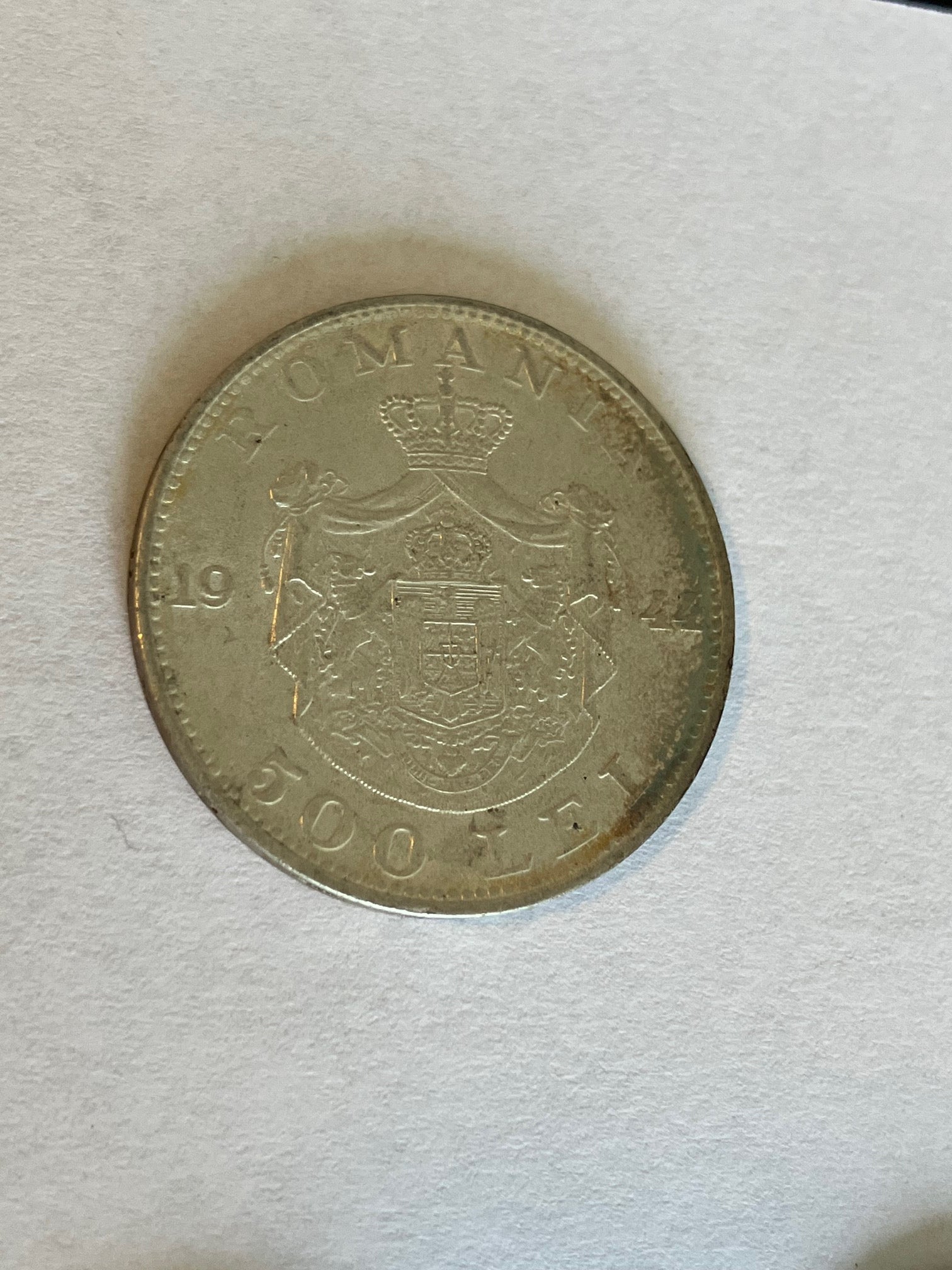500 Lei Romania 1944