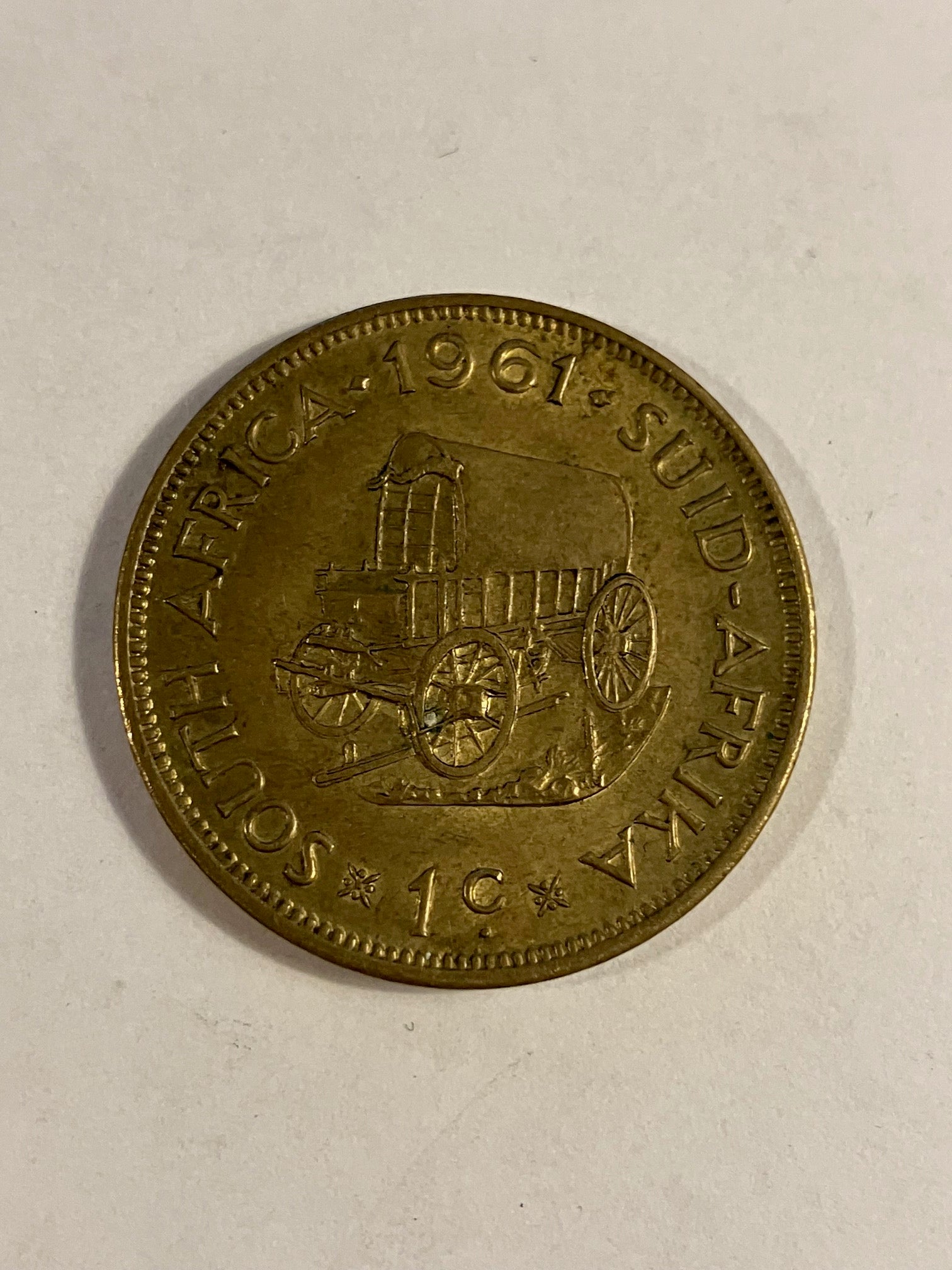 1 Cent South Africa 1961