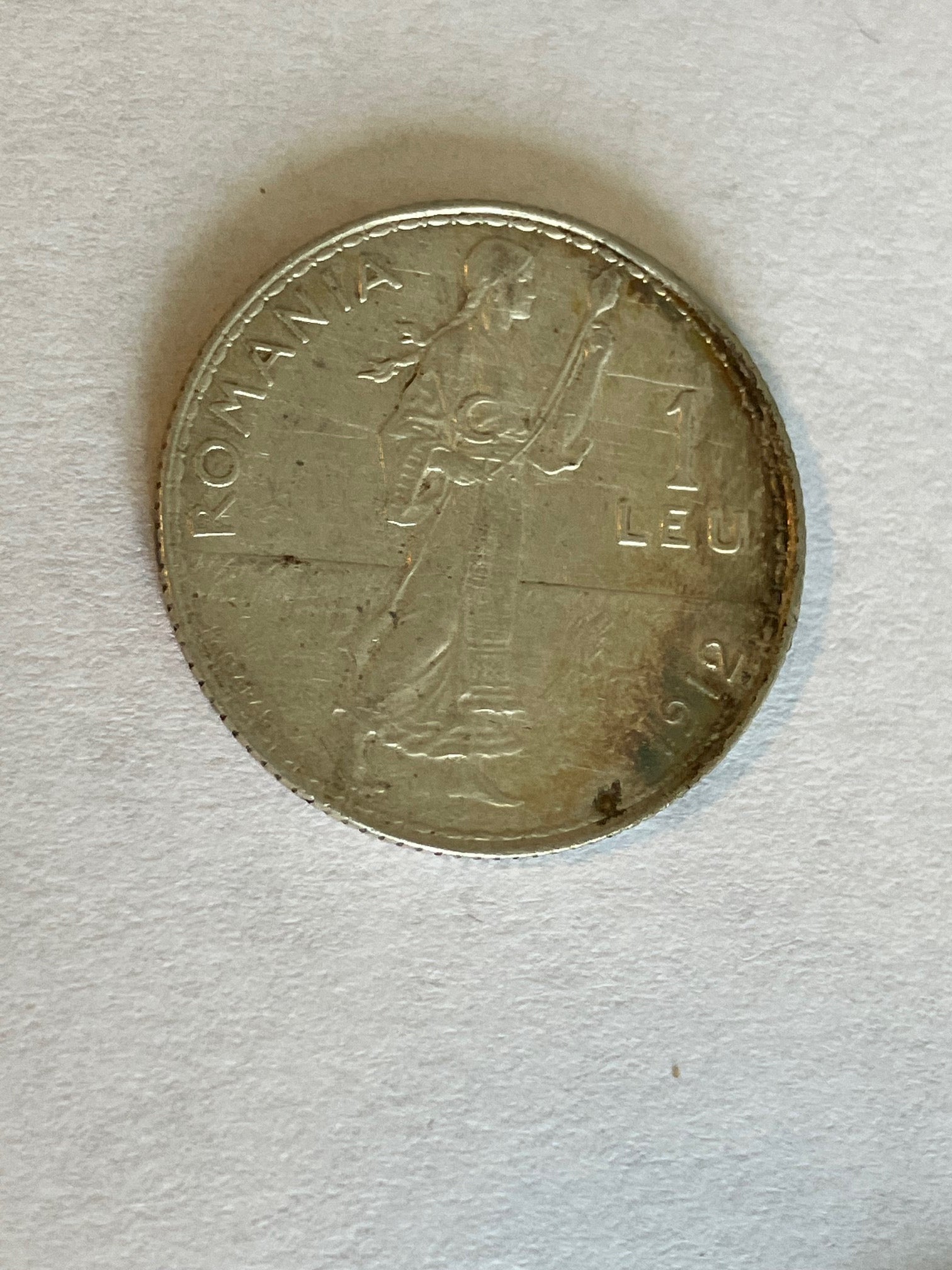 1 Leu Romania 1912