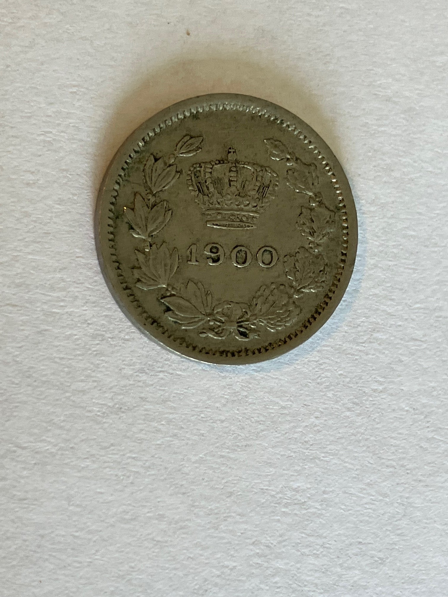 5 Bani Romania 1900