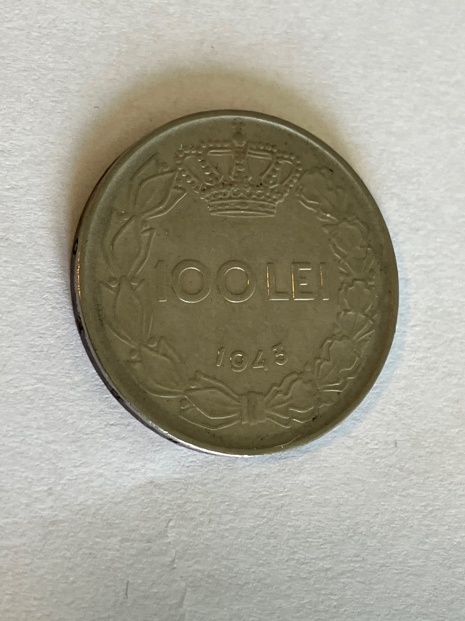 100 Lei 1943 Romania