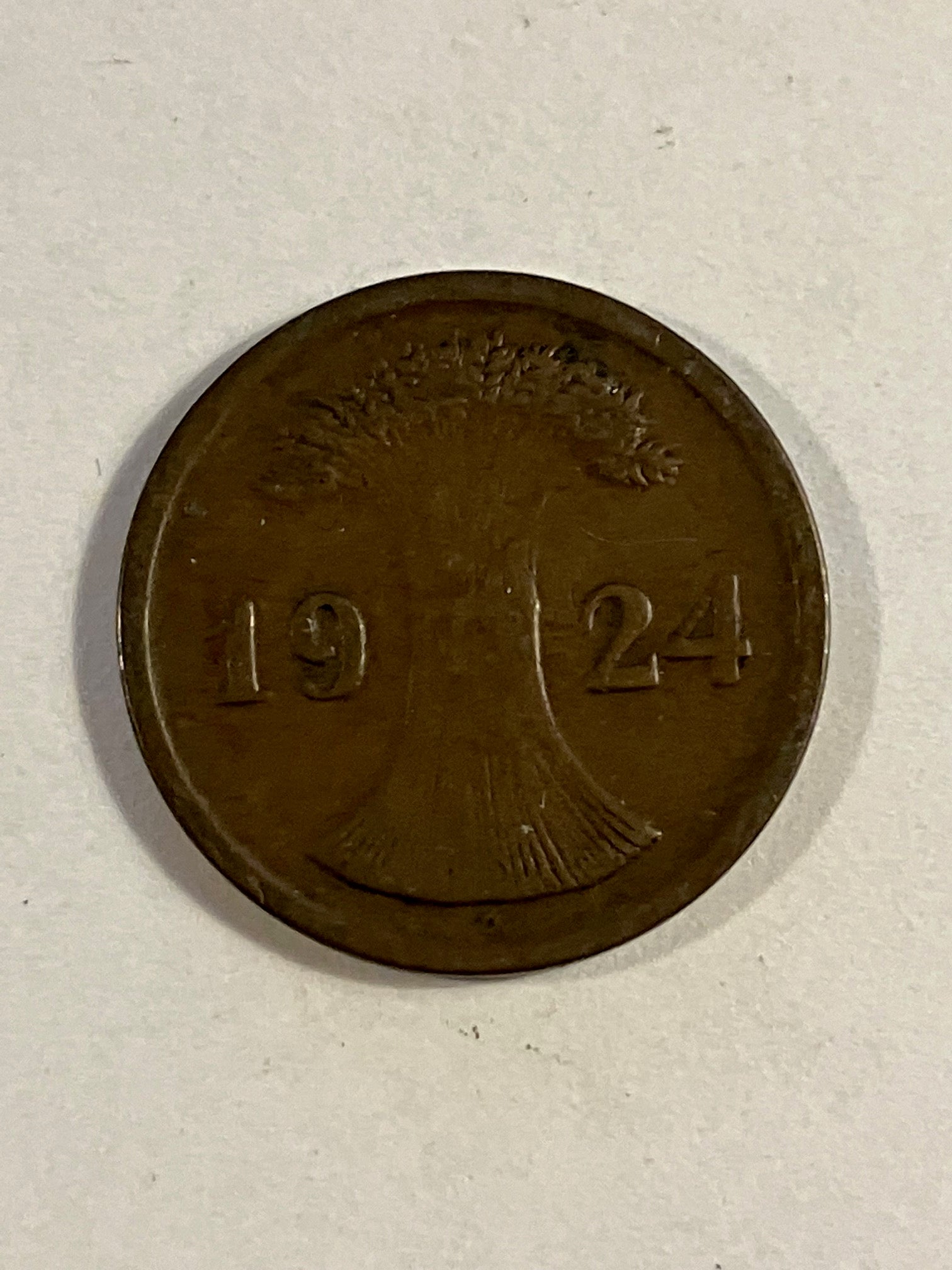 2 Pfennig Germany 1924