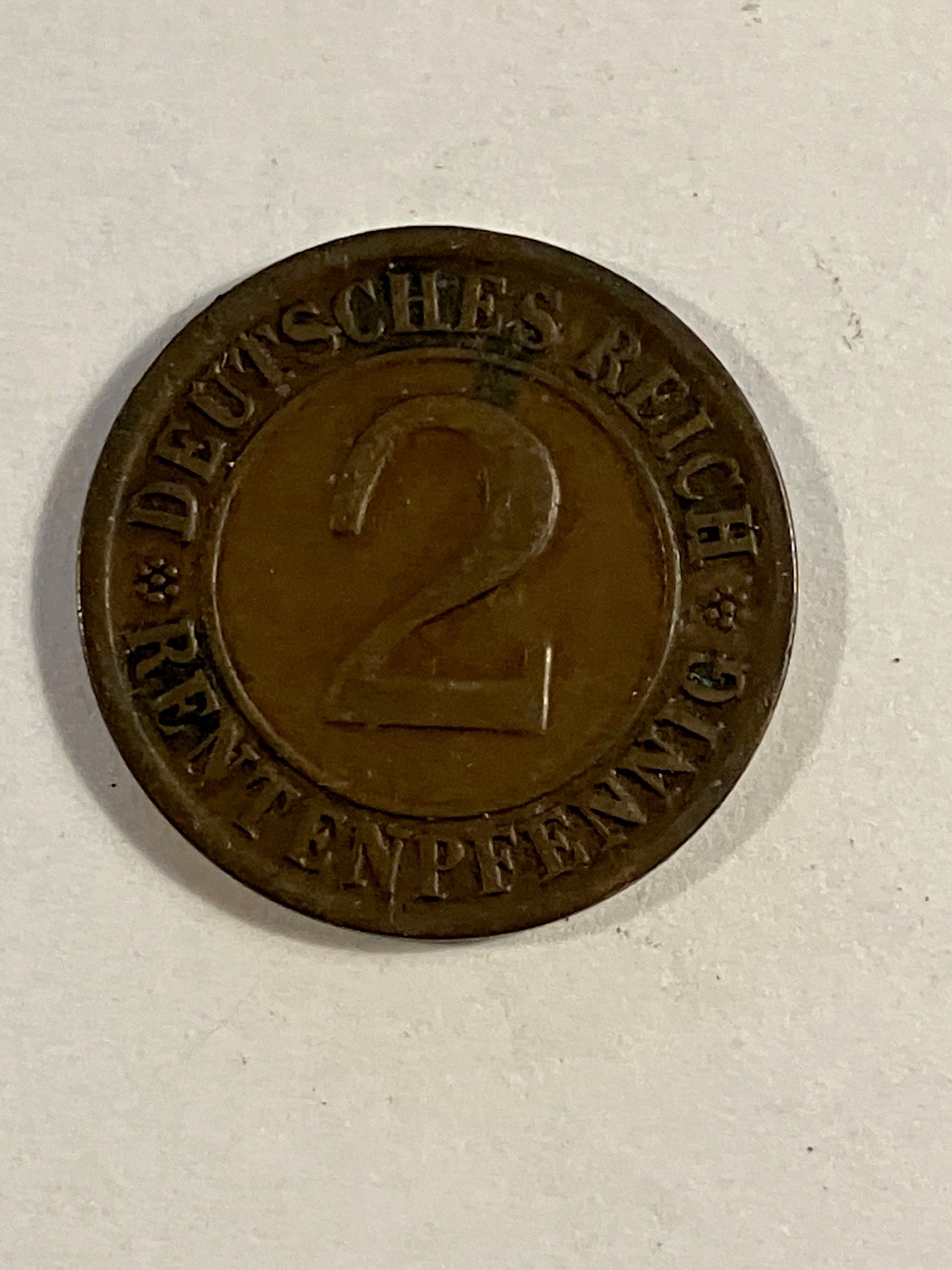 2 Pfennig Germany 1924