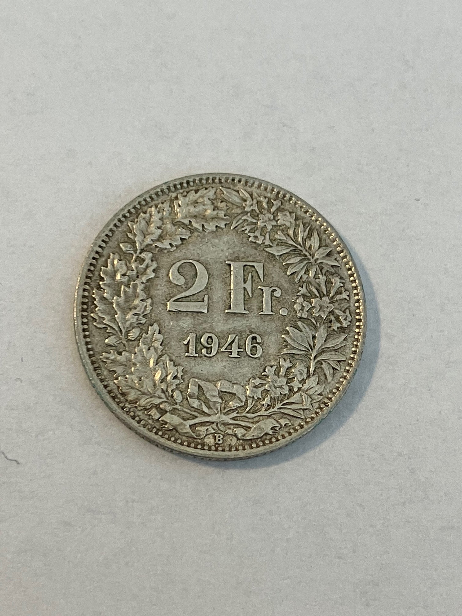 2 Francs Switzerland 1946