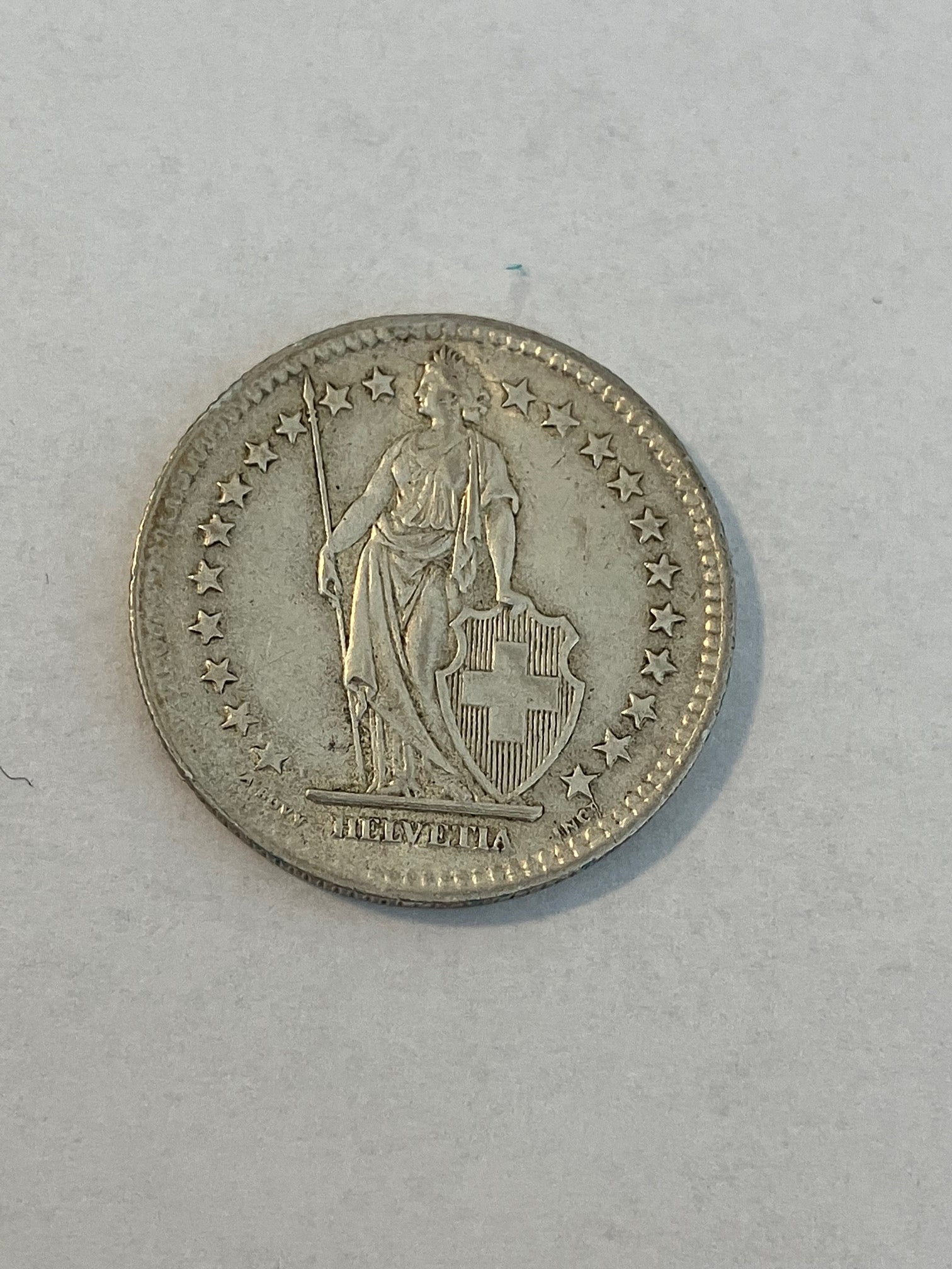 2 Francs Switzerland 1946