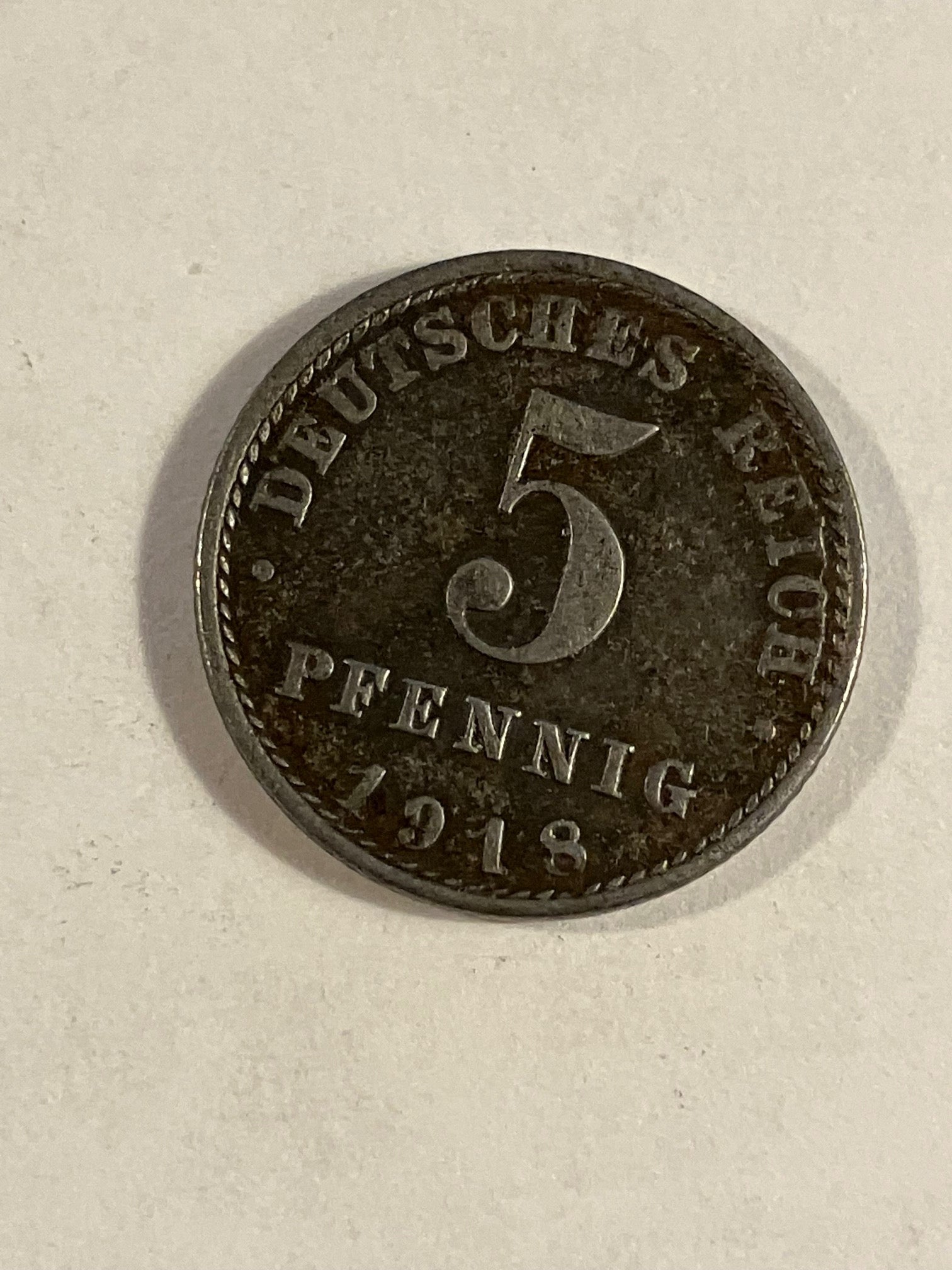 5 Pfennig Germany 1918