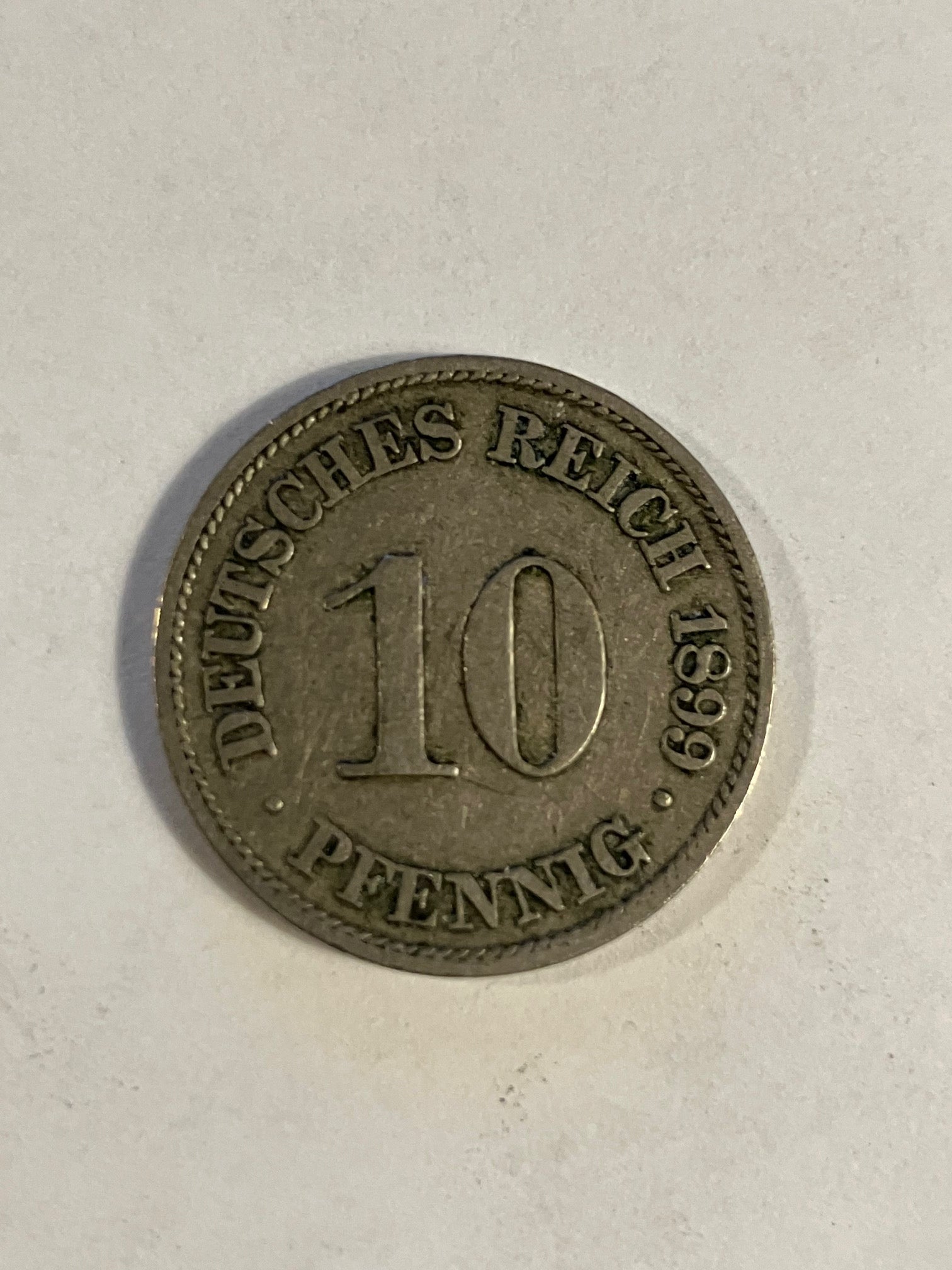 10 Pfennig Germany 1899