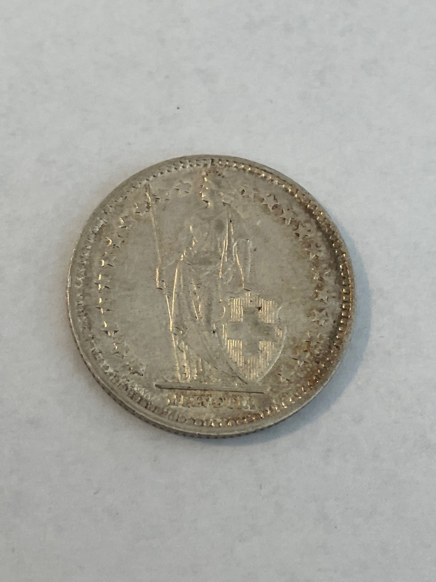2 Francs Switzerland 1920