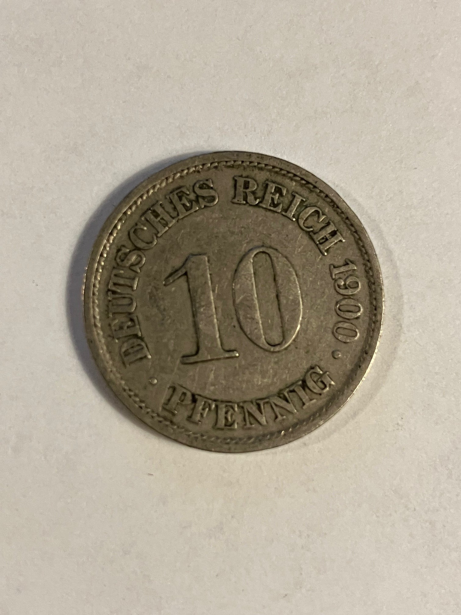 10 Pfennig Germany 1900