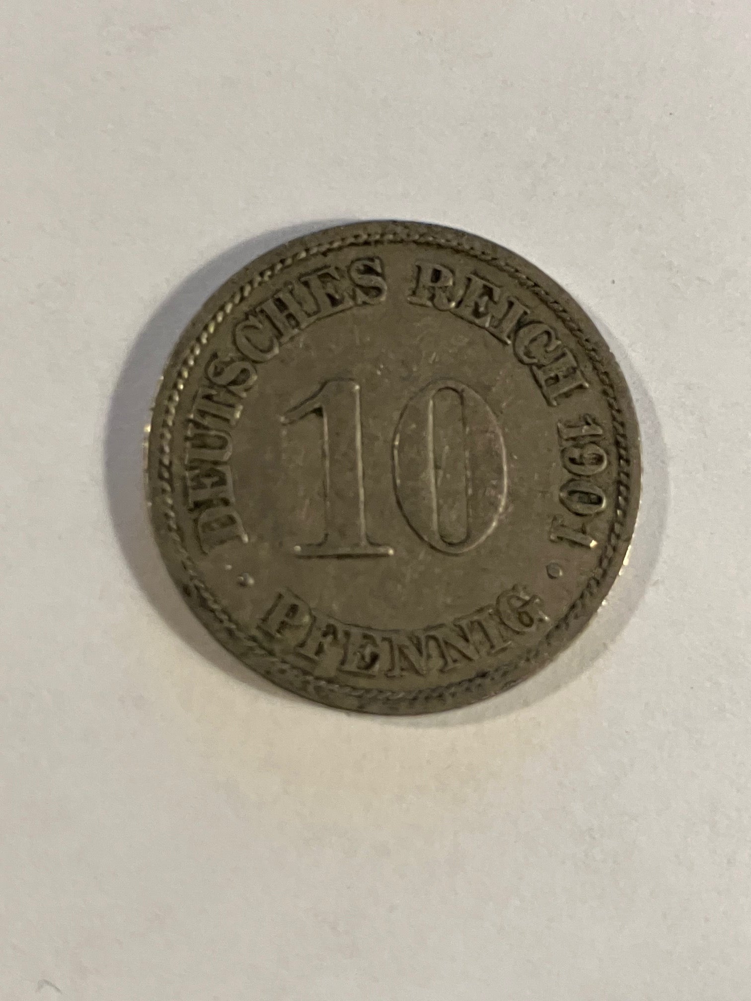 10 Pfennig Germany 1901