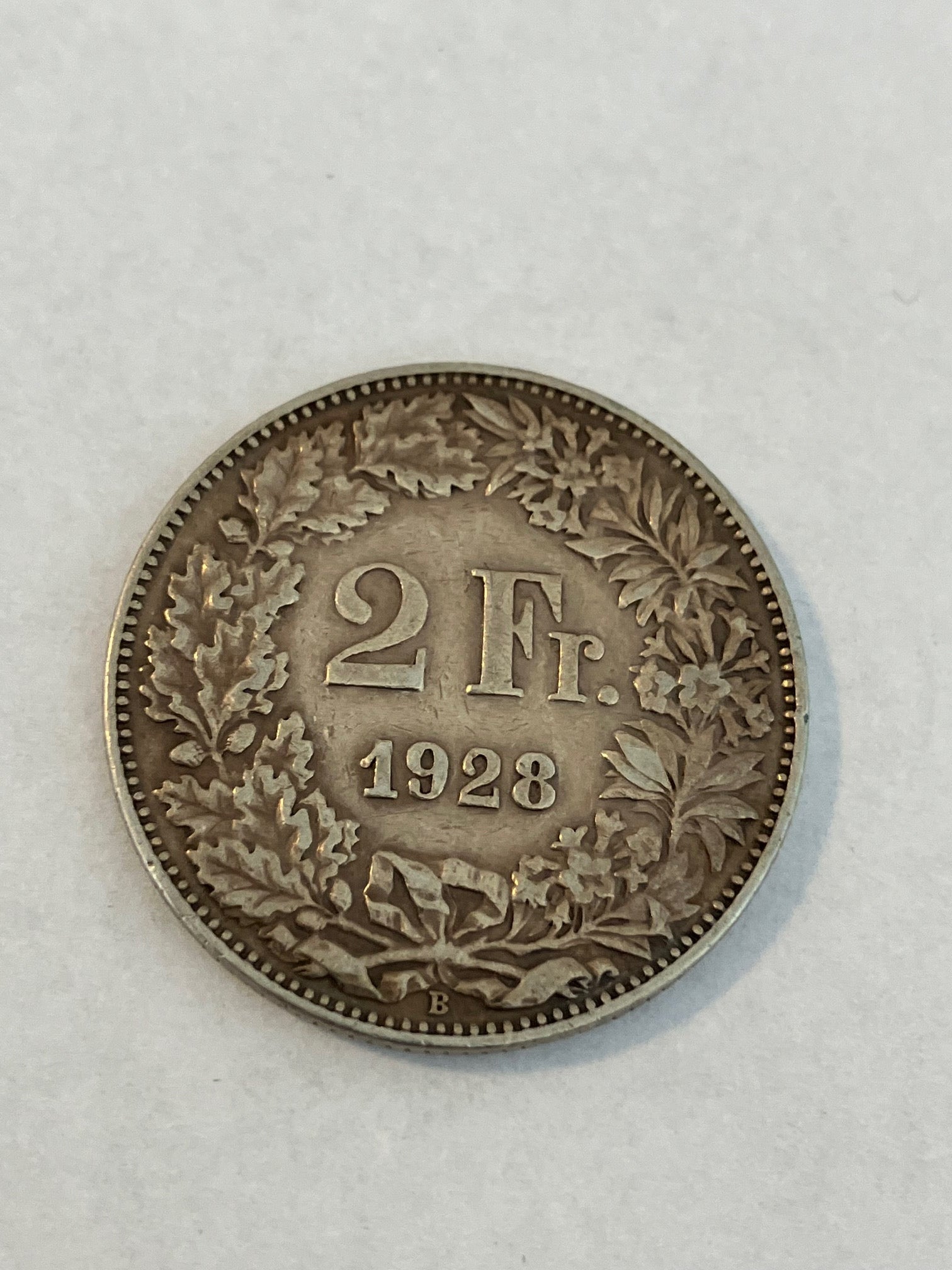 2 Francs Switzerland 1928