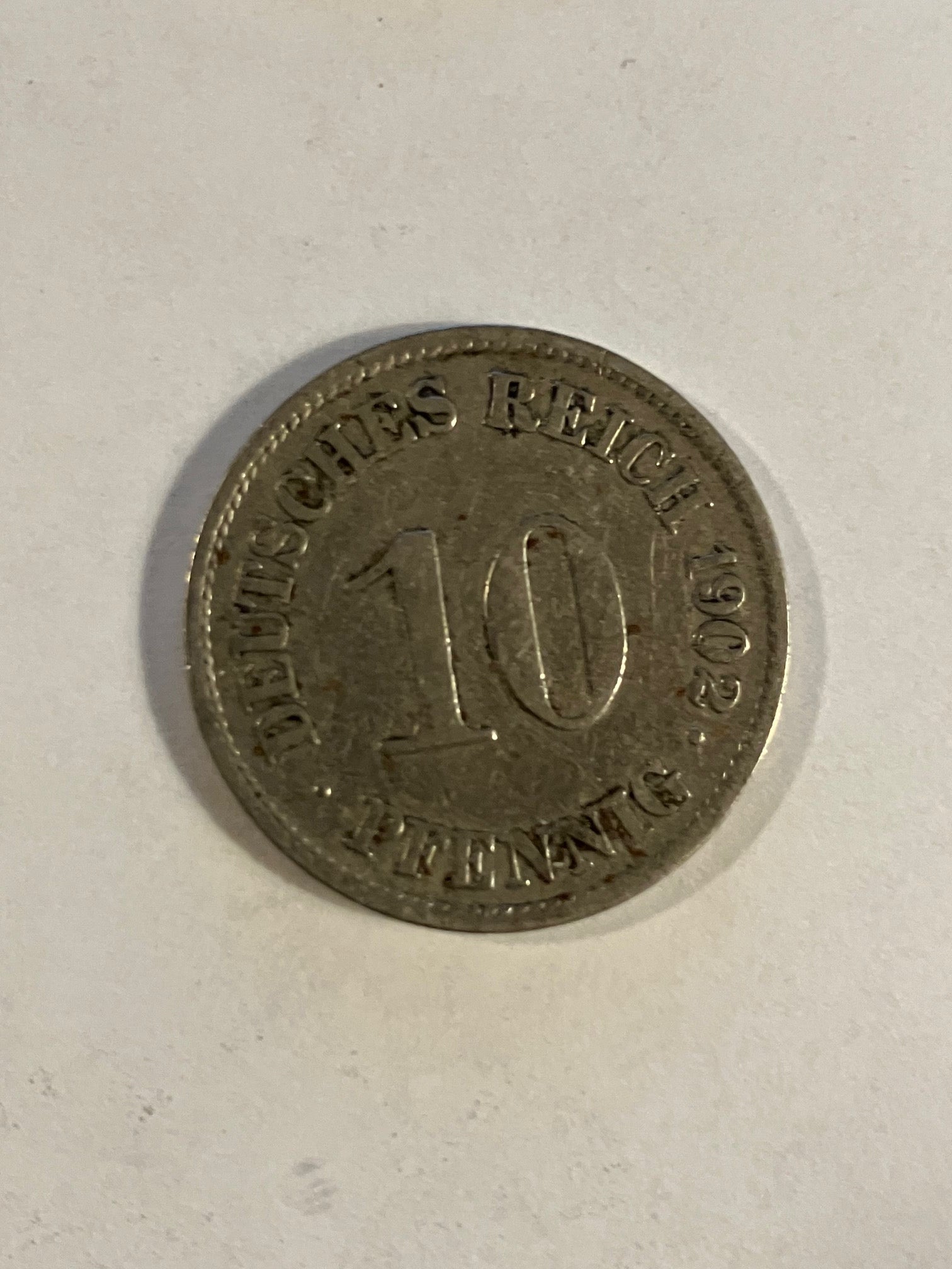 10 Pfennig Germany 1902