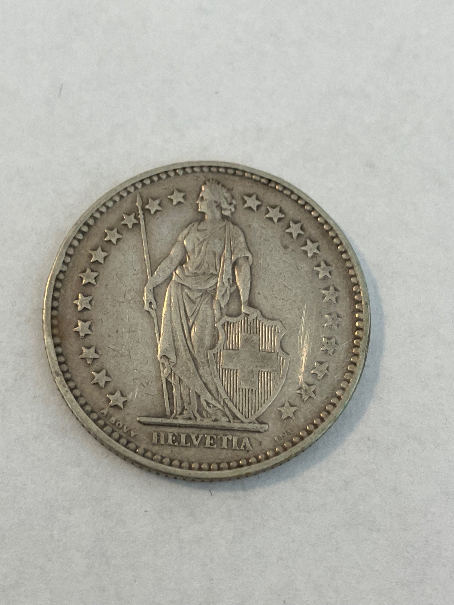 2 Francs Switzerland 1928