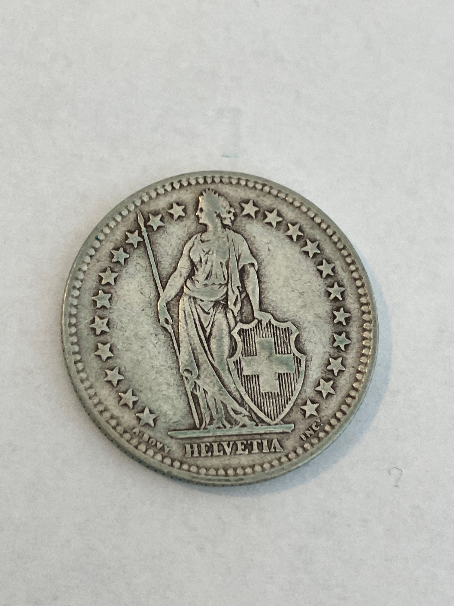 2 Francs Switzerland 1936