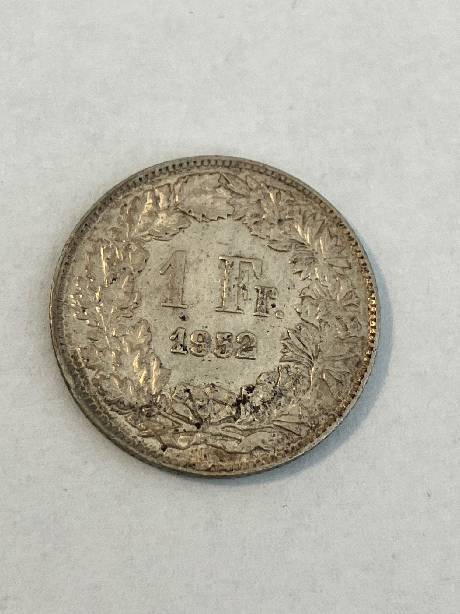1 Franc Switzerland 1952