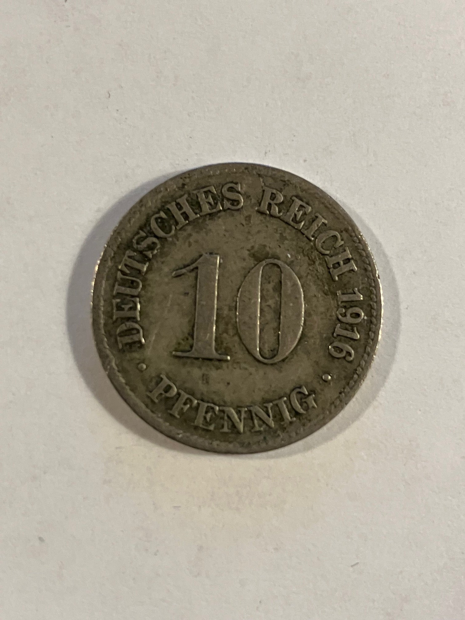 10 Pfennig Germany 1916