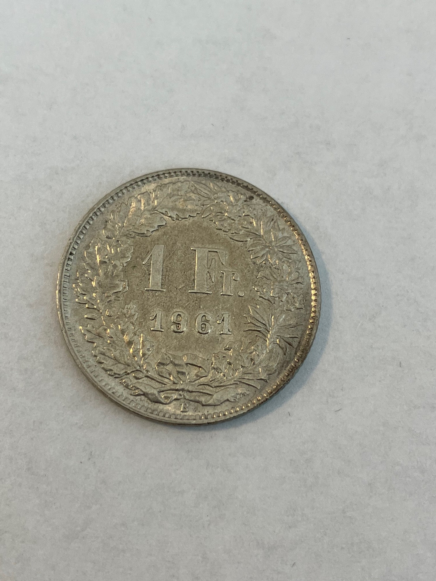1 Franc Switzerland 1961