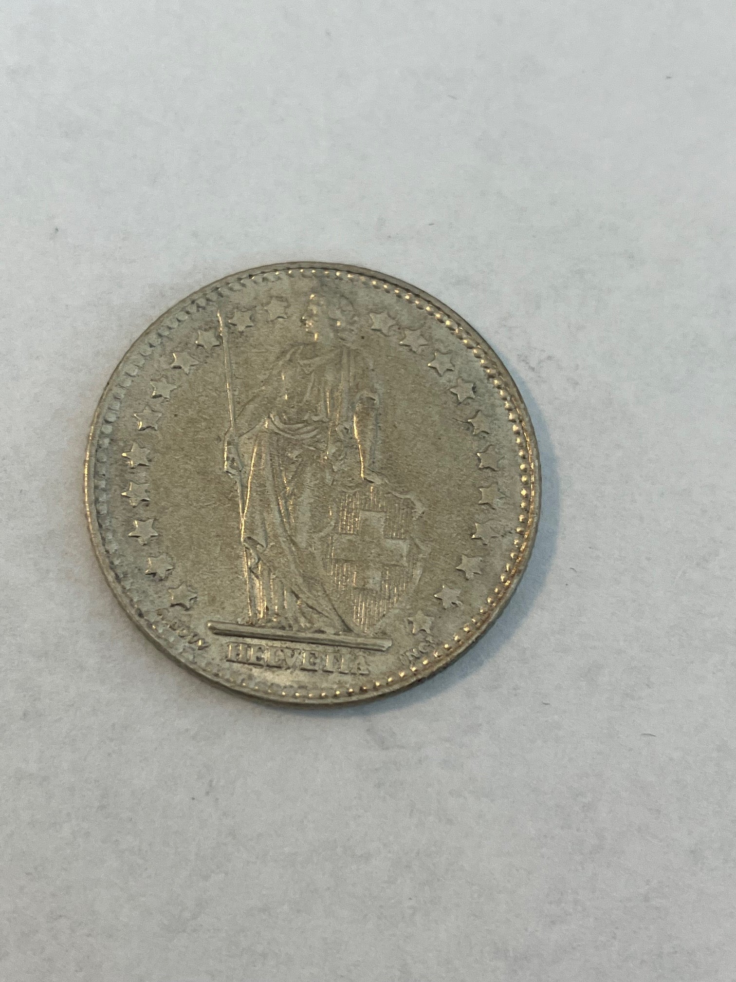 1 Franc Switzerland 1961